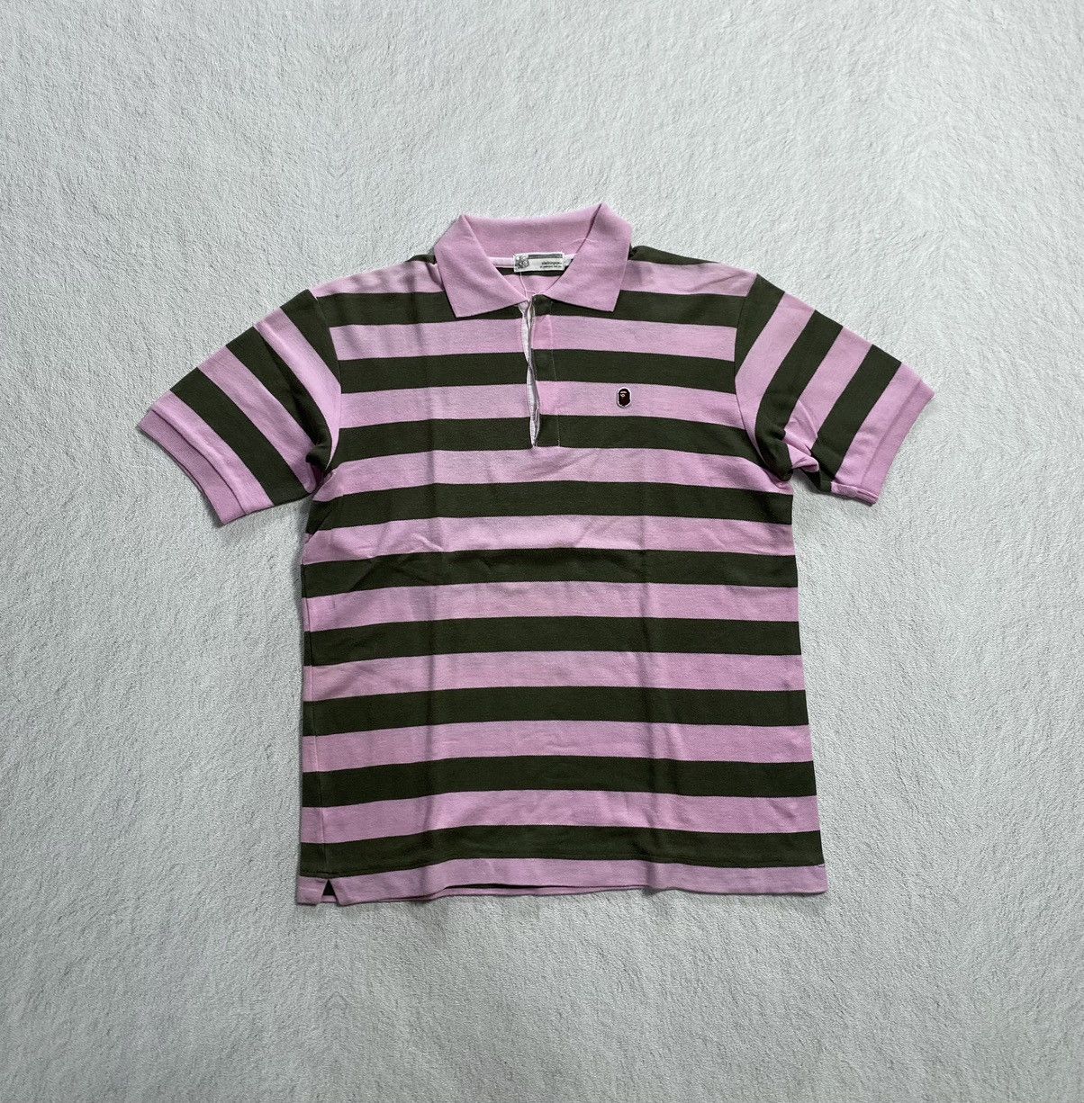 エイプ ポロ シャツ 半袖 ボーダー A BATHING APE NIGO エイプ ポロ シャツ 半袖 ボーダー A BATHING APE NIGO 2025年