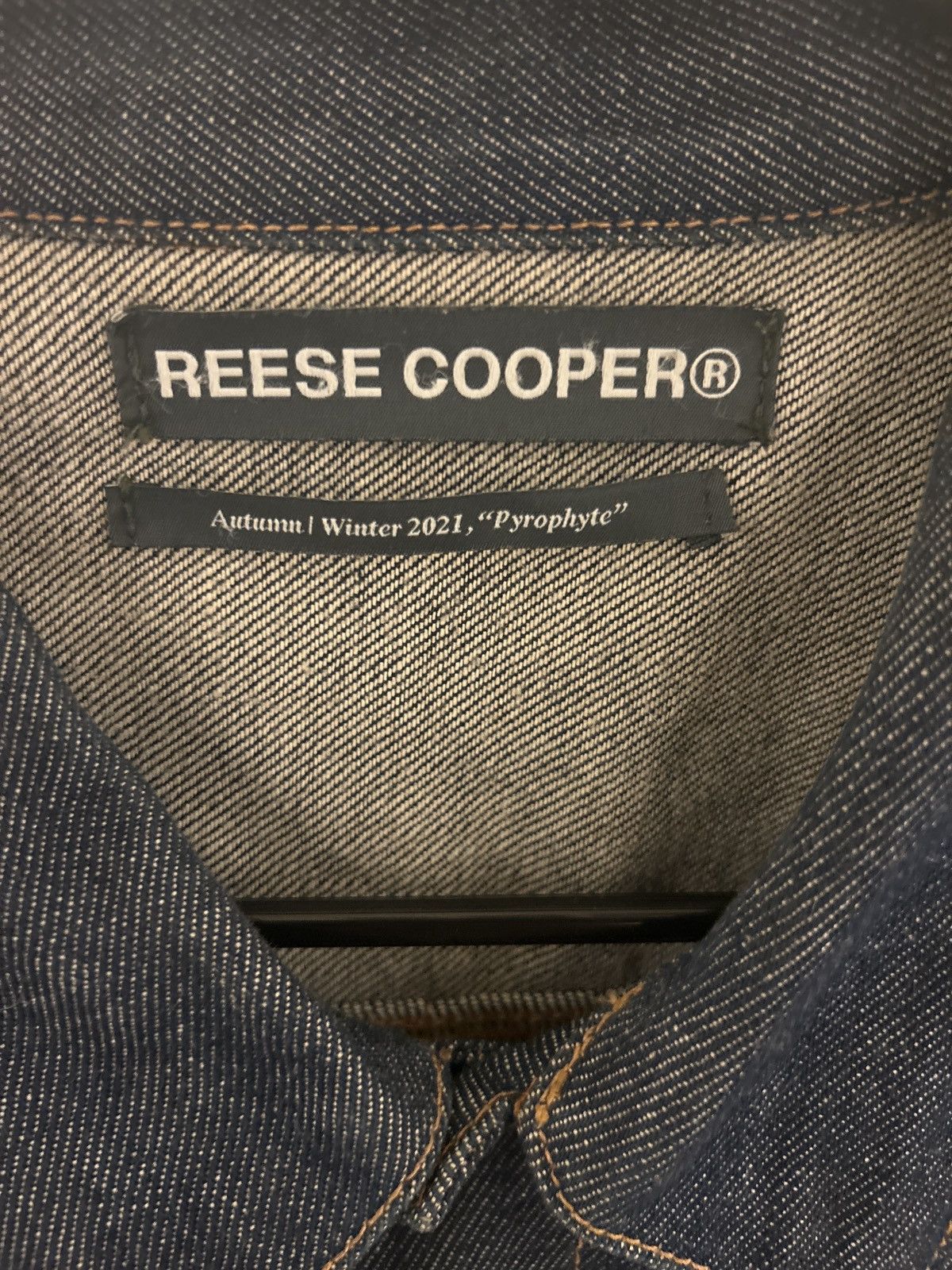 Reese Cooper RAW DENIM TRUCKER JACKET IN INDIGO Size US S / EU 44-46 / 1 - 3 Thumbnail
