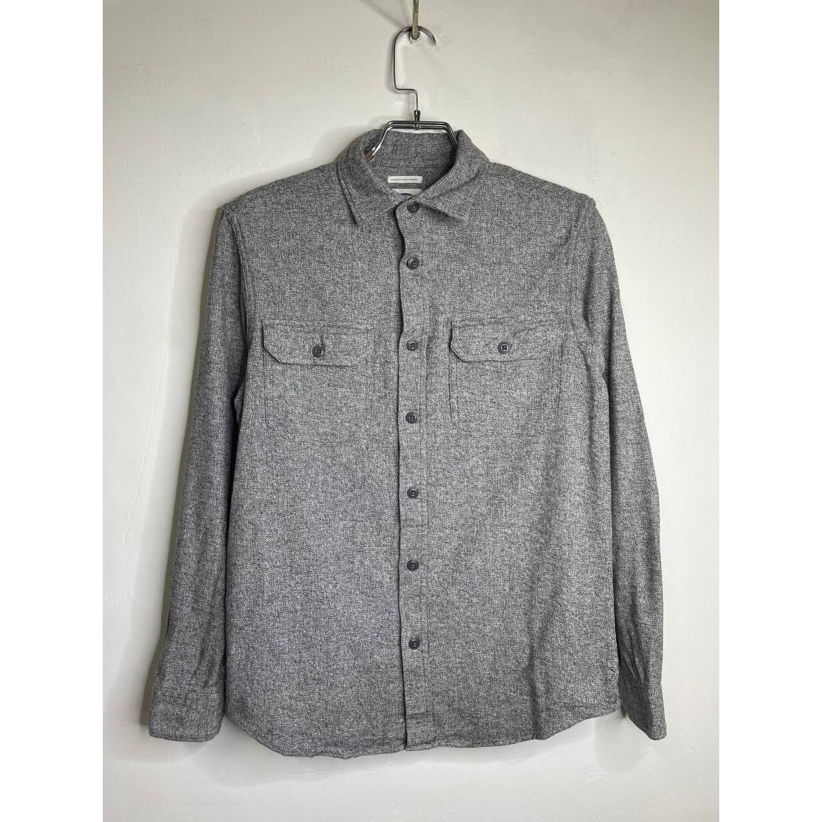 Old Navy Vintage Old Navy Gray Textured Shirt Jacket Fit S Workwear Size US S / EU 44-46 / 1 - 1 Thumbnail
