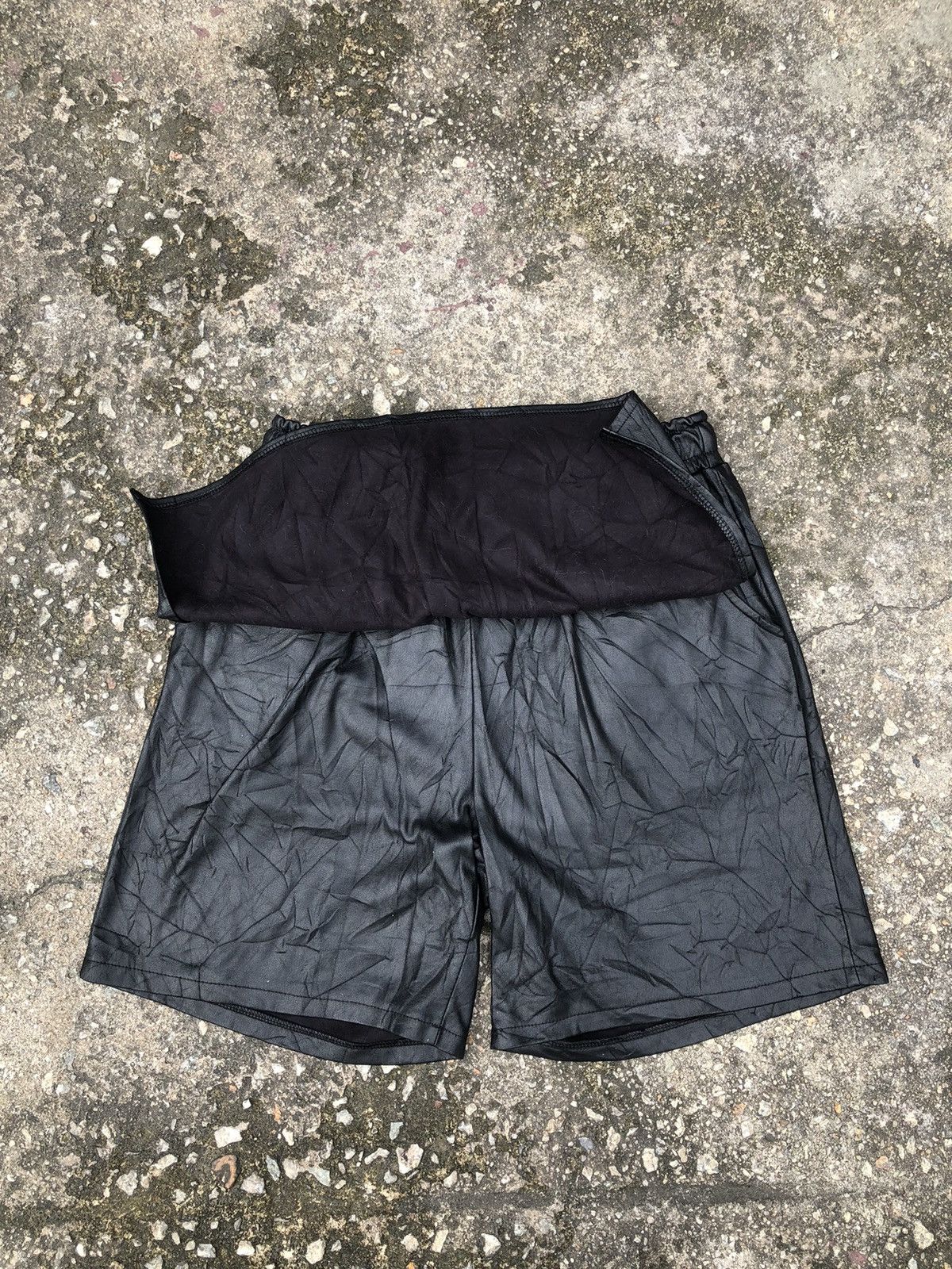 If Six Was Nine × Japanese Brand × Le Grande Bleu (L.G.B.) Vintage Legenda Short + Skirt Style Leather Pant Size US 30 / EU 46 - 8 Thumbnail