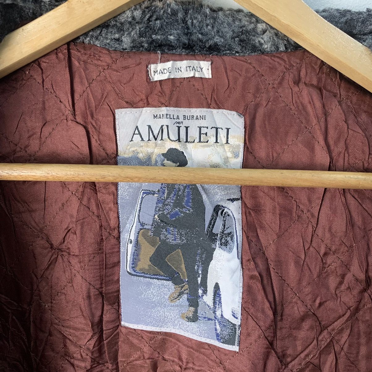 Designer Amuleti Mariella Burani Coat Size M / US 6-8 / IT 42-44 - 5 Thumbnail