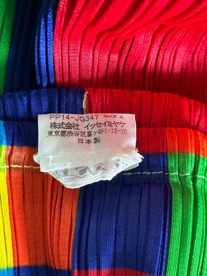 Issey Miyake Issey Miyake Double-layer rainbow pleated skirt Size 26" / US 2 / IT 38 - 4 Thumbnail