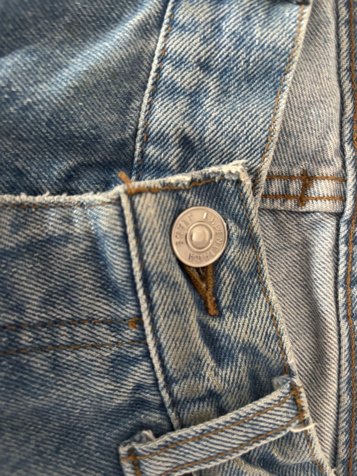 Balenciaga Balenciaga Slashed Made in Japan Jeans Size US 30 / EU 46 - 3 Thumbnail