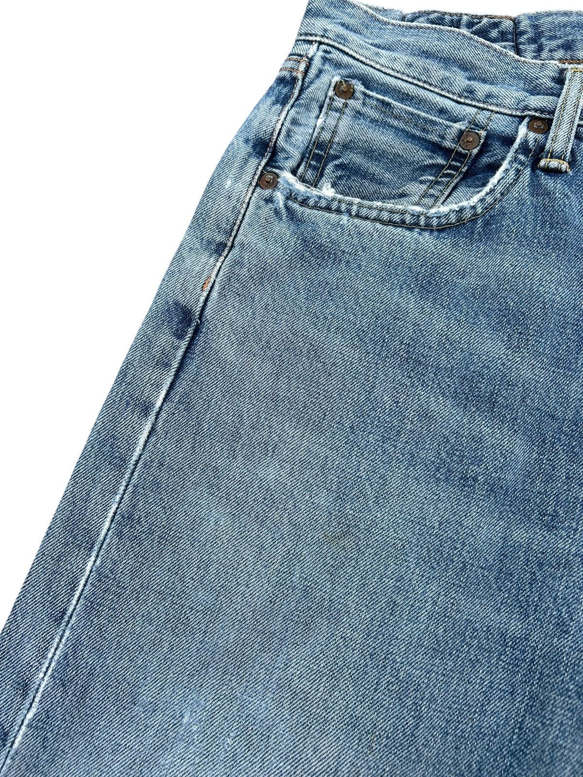 Kapital Vintage Edwin 505X Selvedge Distressed Denim Jeans Size US 30 / EU 46 - 5 Thumbnail