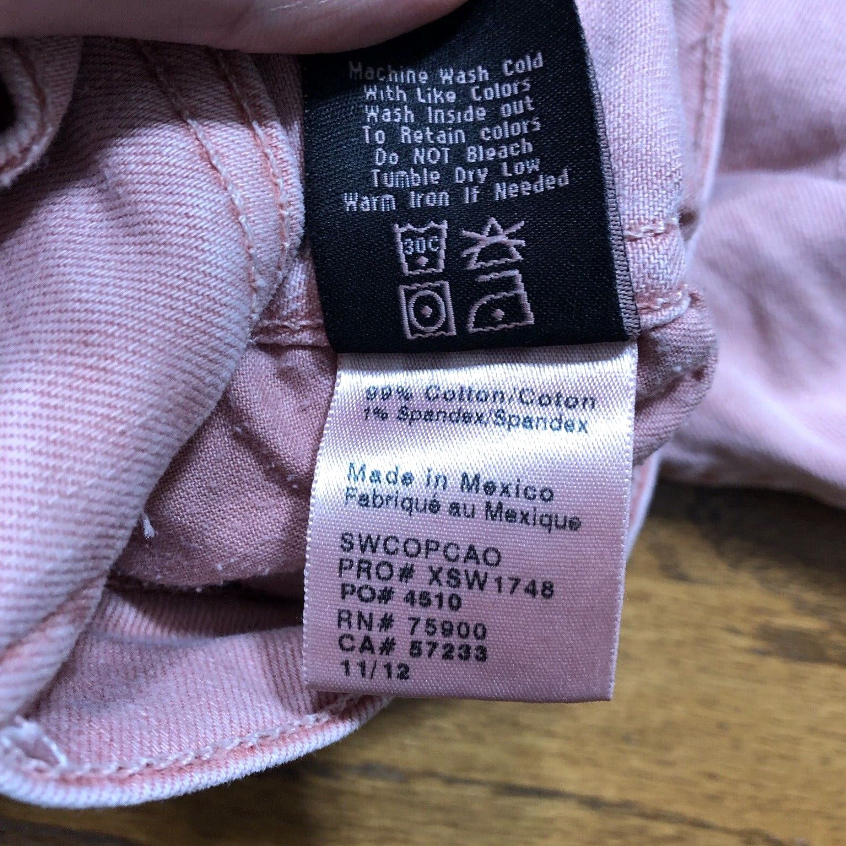 Denime Big Star Jacket Womens Medium Denim Trucker Pink Size M / US 6-8 / IT 42-44 - 5 Thumbnail