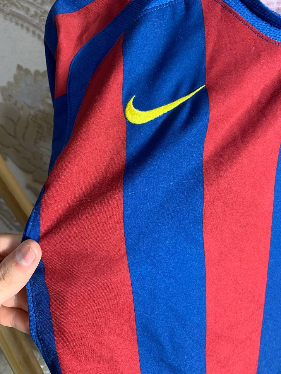 Nike Vintage Nike FC Barcelona Spain Retro Soccer Jersey 90s Size US L / EU 52-54 / 3 - 6 Thumbnail