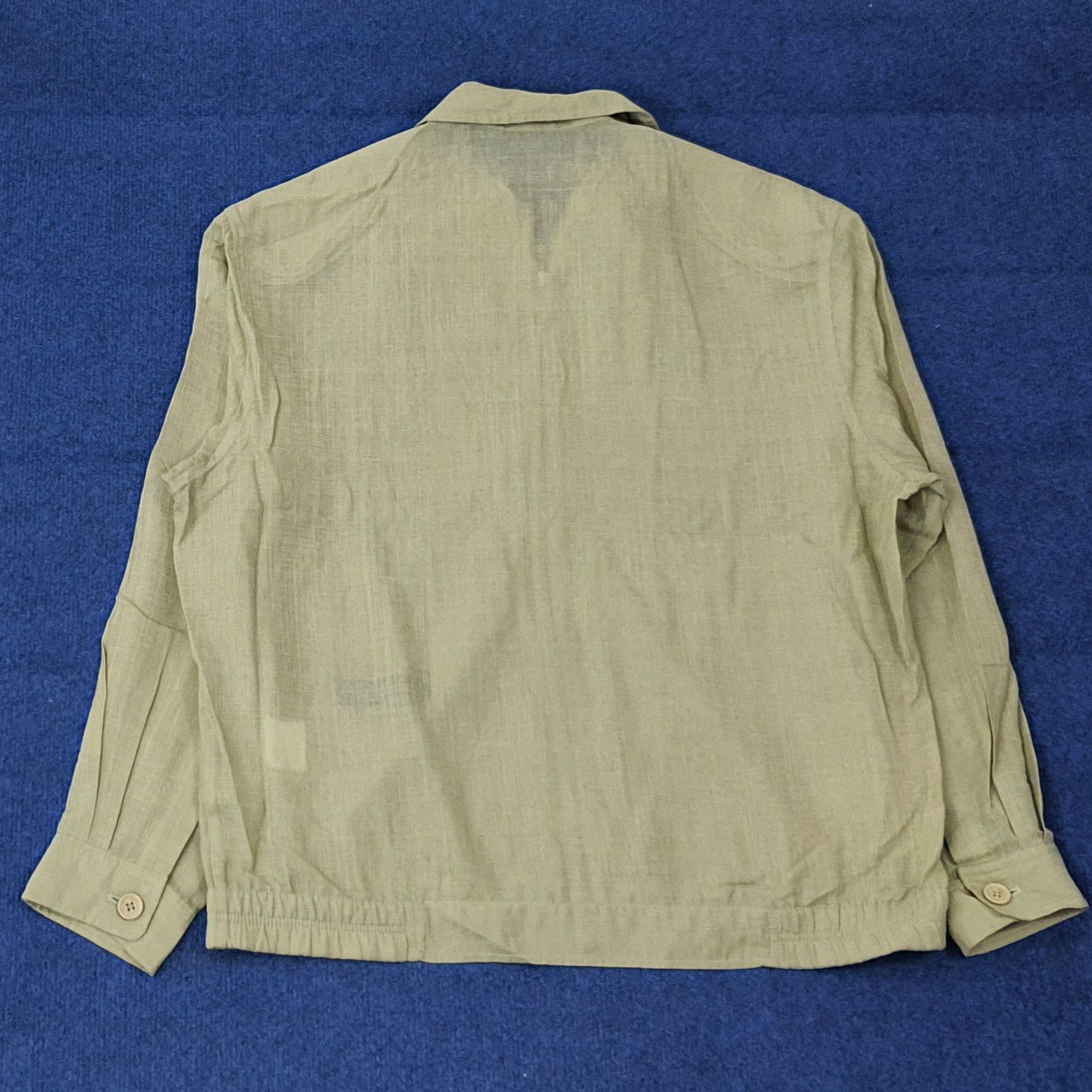 Yves Saint Laurent Vintage Yves Saint Laurent Translucent Thin Jacket C260N19 Size L / US 10 / IT 46 - 4 Thumbnail