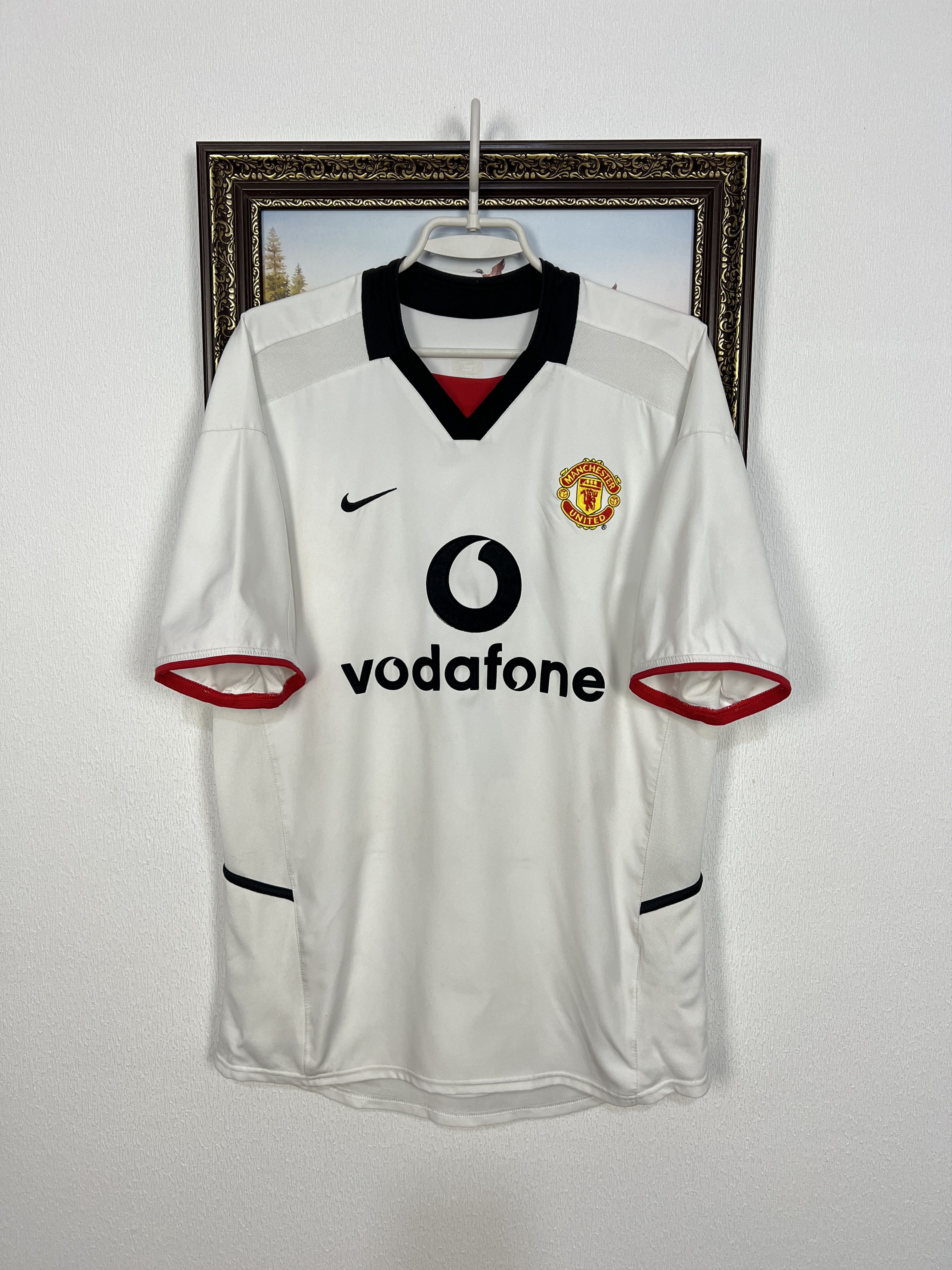 Nike Manchester United Away football shirt 2002 Nike #7 Beckham Size US M / EU 48-50 / 2 - 1 Thumbnail