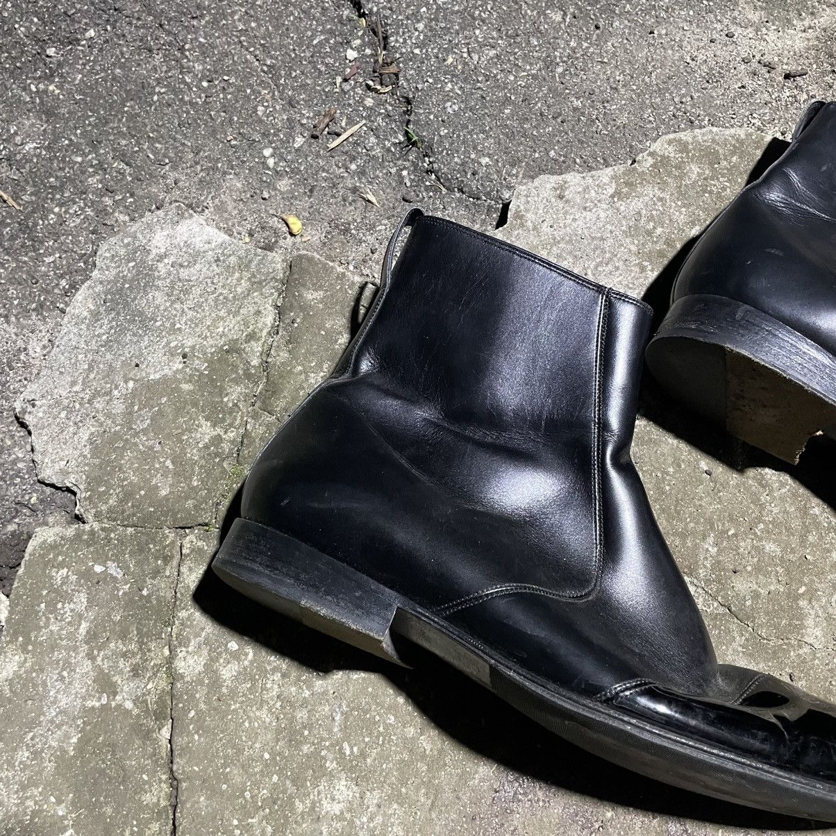 Dior Dior Homme Leather Noir Boots by Hedi Slimane Assche shoes Size US 10 / EU 43 - 3 Thumbnail