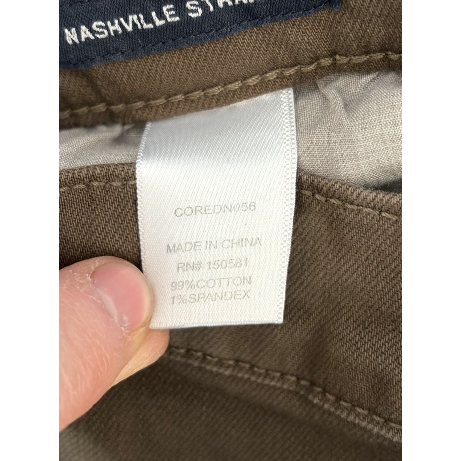 Flag & Anthem Flag & Anthem Nashville Straight Jeans Denim Green 44x32 Mens Regular 5-Pocket Stretch Size US 44 / EU 60 - 7 Thumbnail