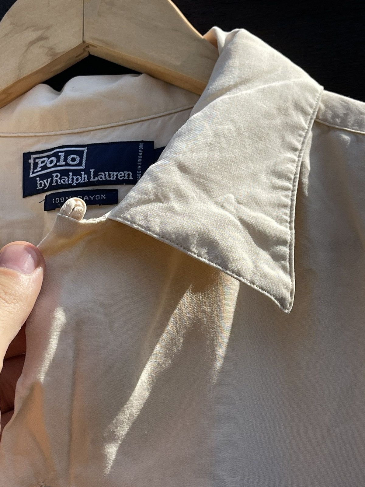 Polo Ralph Lauren 90’s Ralph Lauren Fishing vintage rayon shirt big logo Size US M / EU 48-50 / 2 - 14 Thumbnail