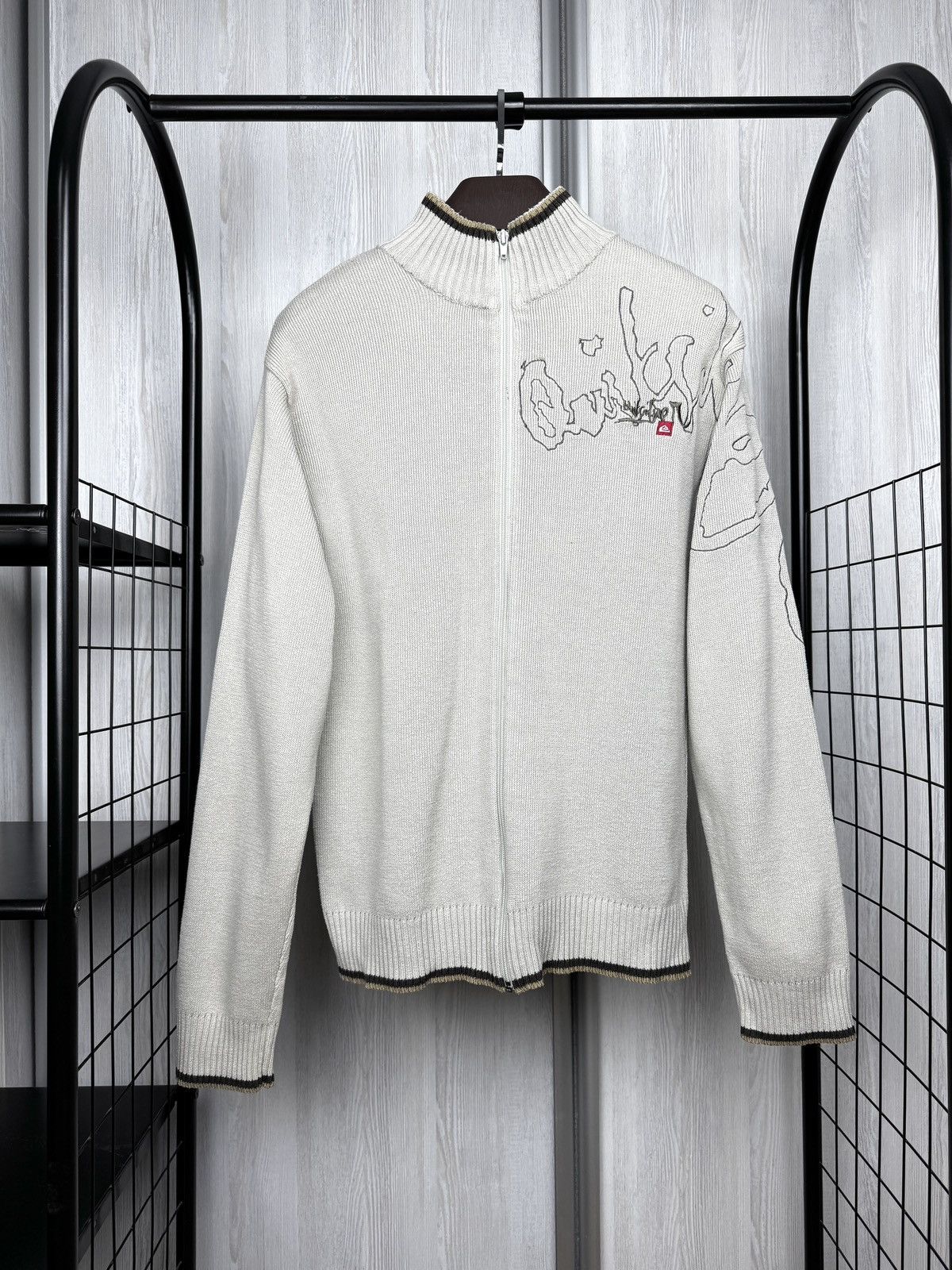 Quiksilver Quiksilver Boketto full-zip sweater cotton acrylic blend Size US M / EU 48-50 / 2 - 1 Thumbnail