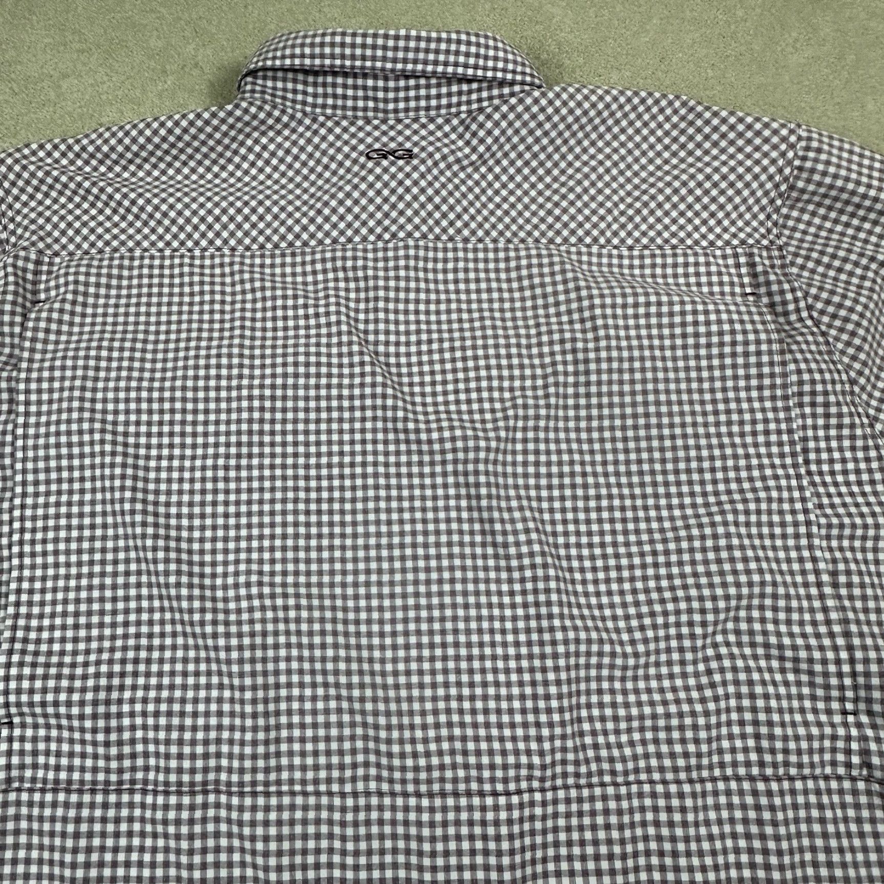 Vintage Game Guard Button-Up Shirt Mens 4XL Maroon Check Hunting Size US XXL / EU 58 / 5 - 7 Thumbnail