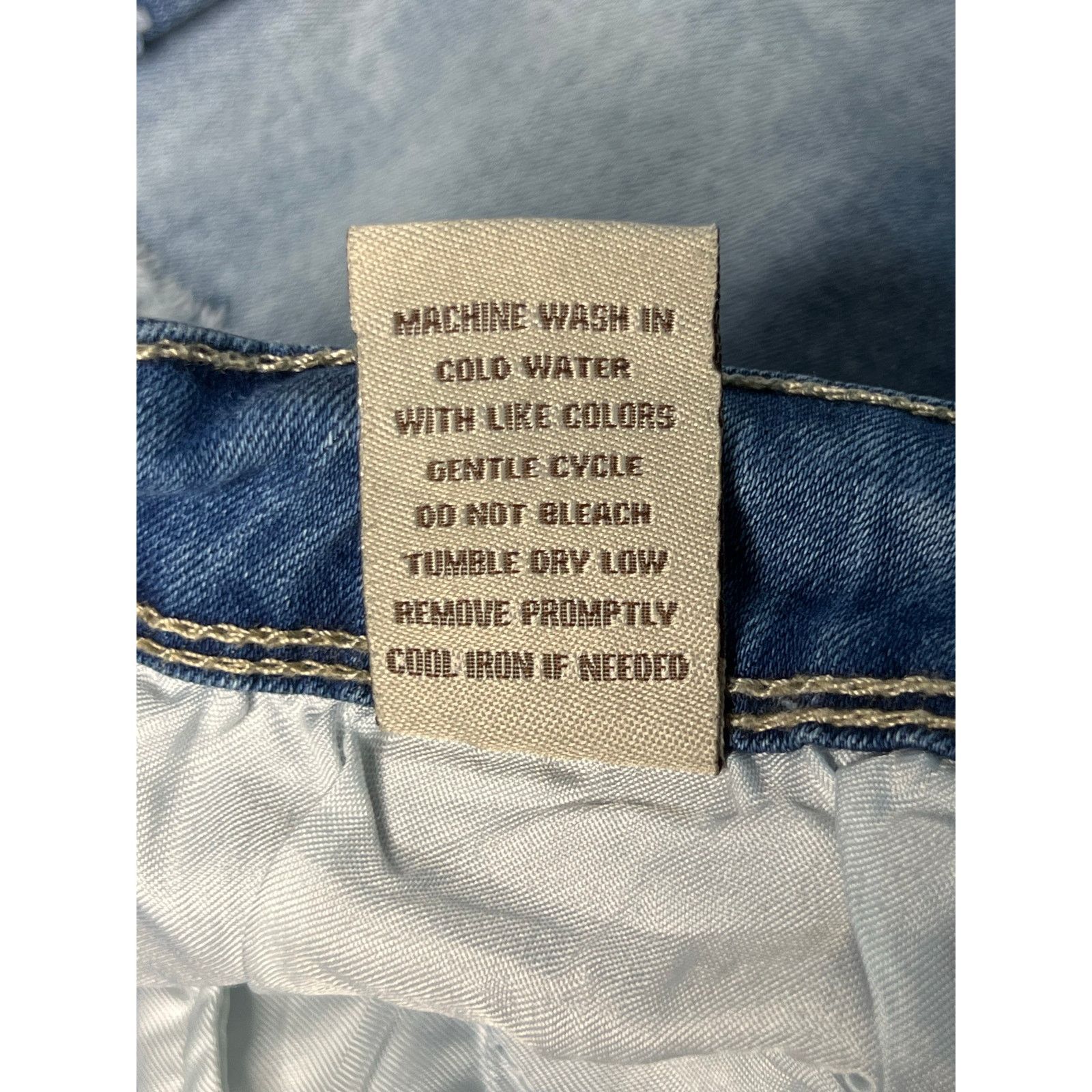 Other Elite Jeans Ripped Destroyed Blue Jeans High Rise Punk 13/14 Size 28" / US 6 / IT 42 - 10 Thumbnail