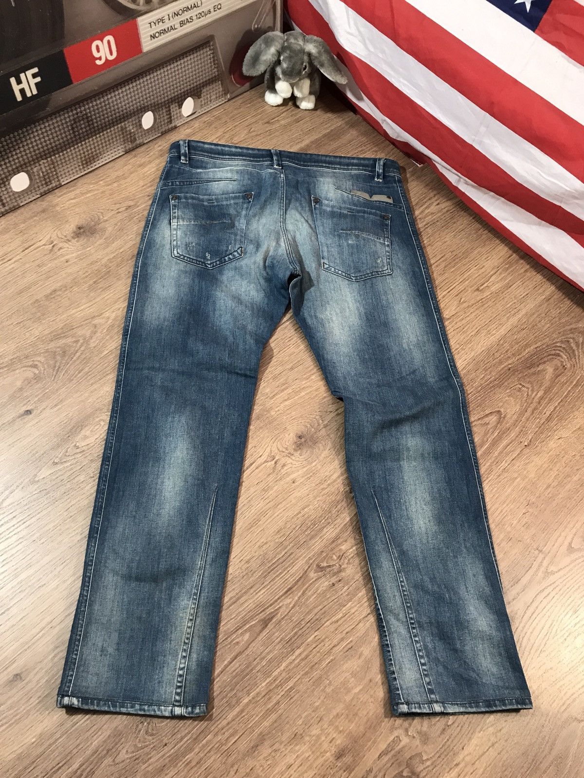 Diesel × Vintage Vintage Diesel Industry Distressed Jeans Darron size 36 Size US 36 / EU 52 - 13 Thumbnail