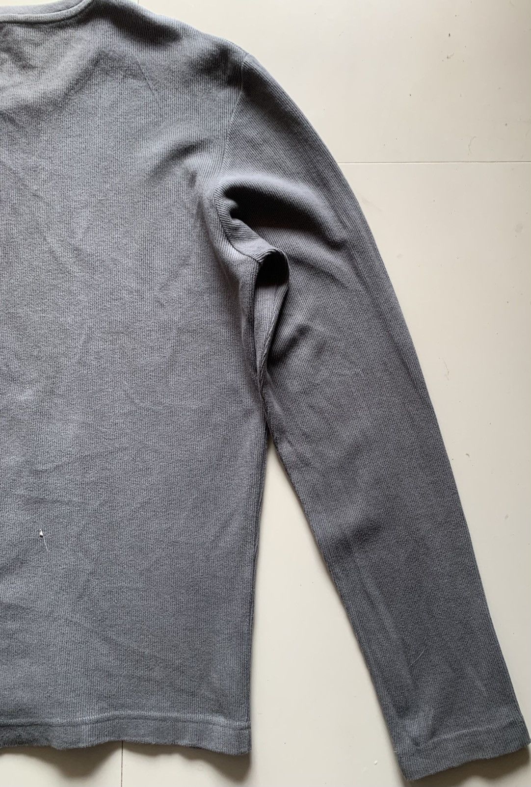 Cos COS Grey Waffle Knit Long Sleeve Sweater Size US L / EU 52-54 / 3 - 8 Thumbnail