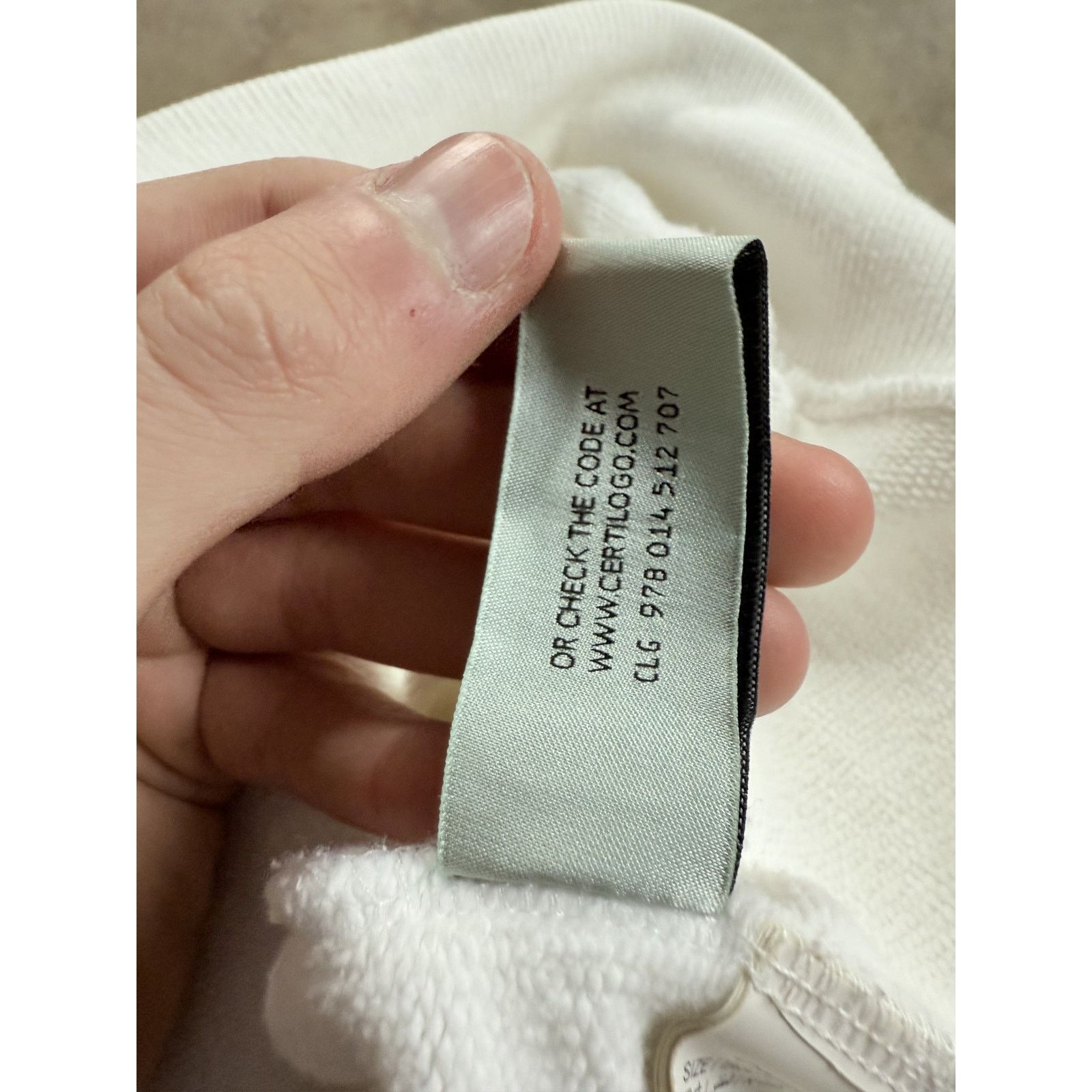 Off-White Off White Hoodie White Green Girl Used Medium Size US M / EU 48-50 / 2 - 11 Thumbnail