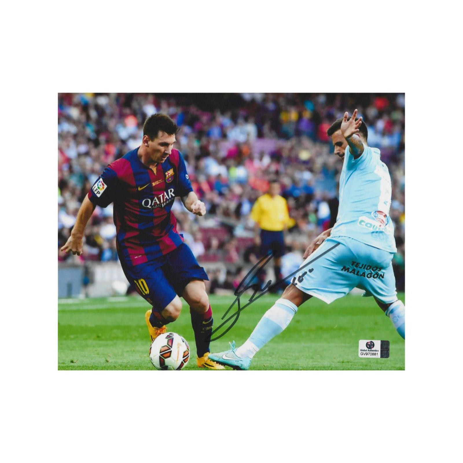 Other Lionel Messi FC Barcelona Autographed 8x10 Photo coa W/Frame Size ONE SIZE - 3 Thumbnail