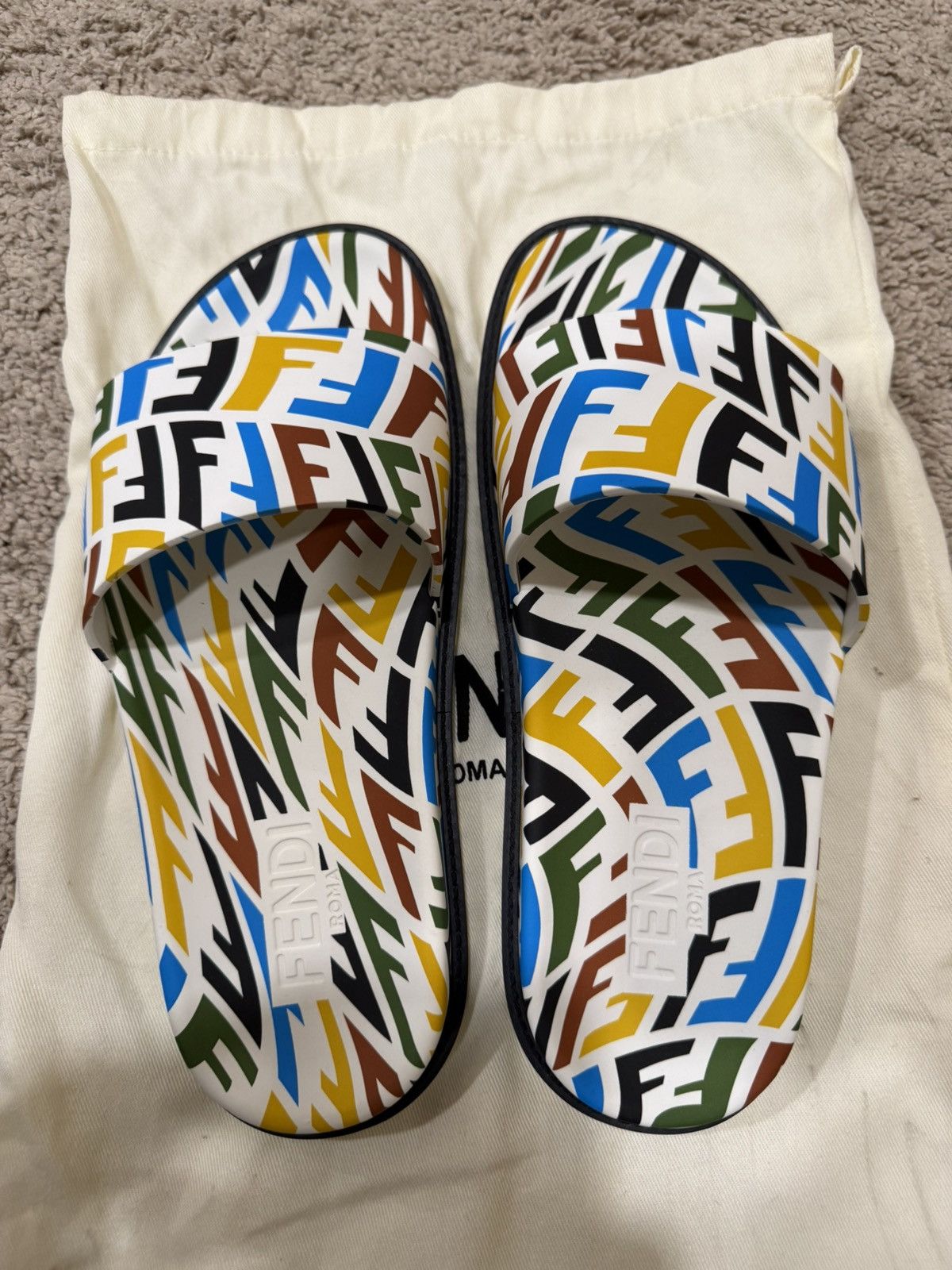 Fendi Fendi Slides Size US 6 / EU 39 - 3 Thumbnail
