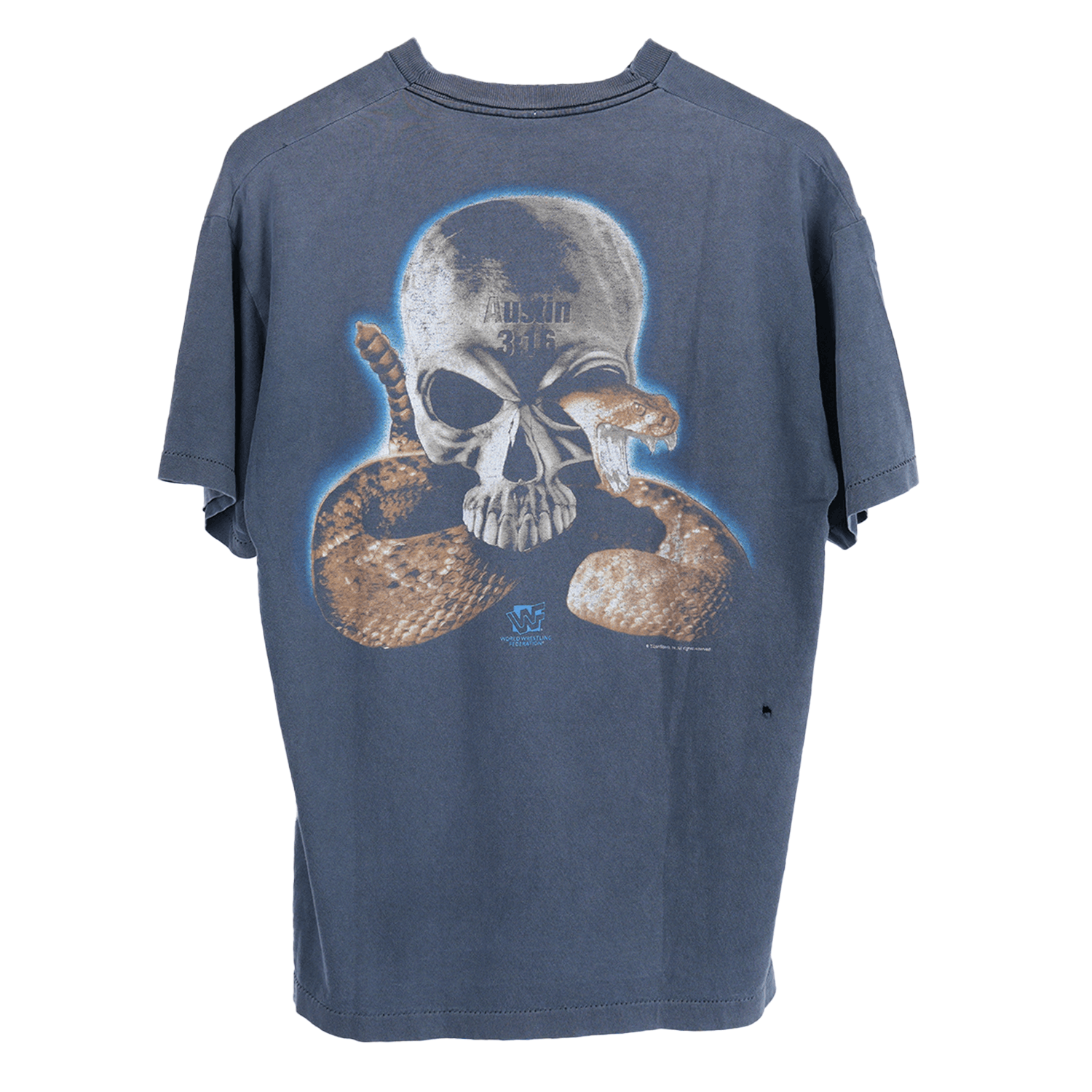 Vintage Stone Cold Steve Austin WWF vintage t-shirt Size US XL / EU 56 / 4 - 1 Thumbnail