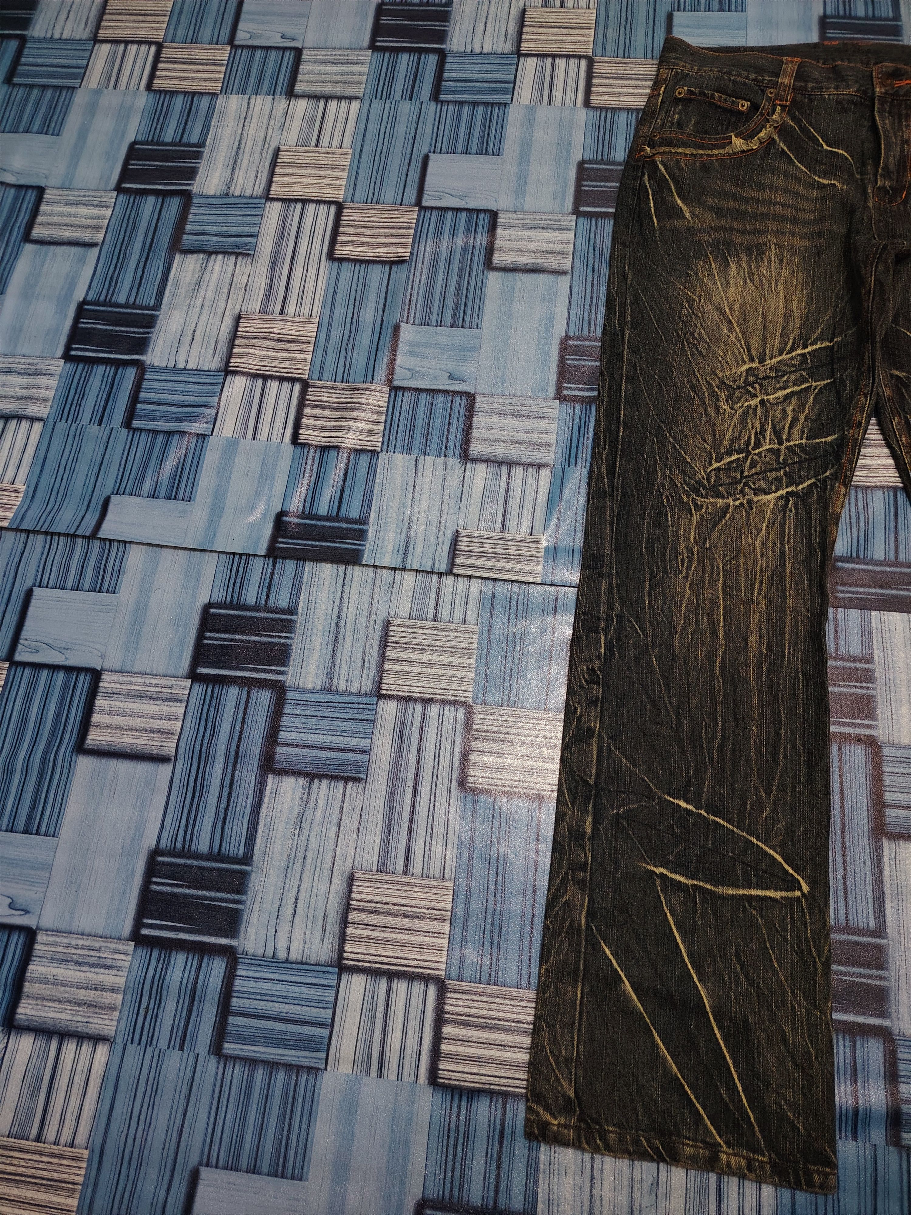 The GV Gallery Japanese Clone Devgru Flared Jeans Size US 33 - 7 Thumbnail