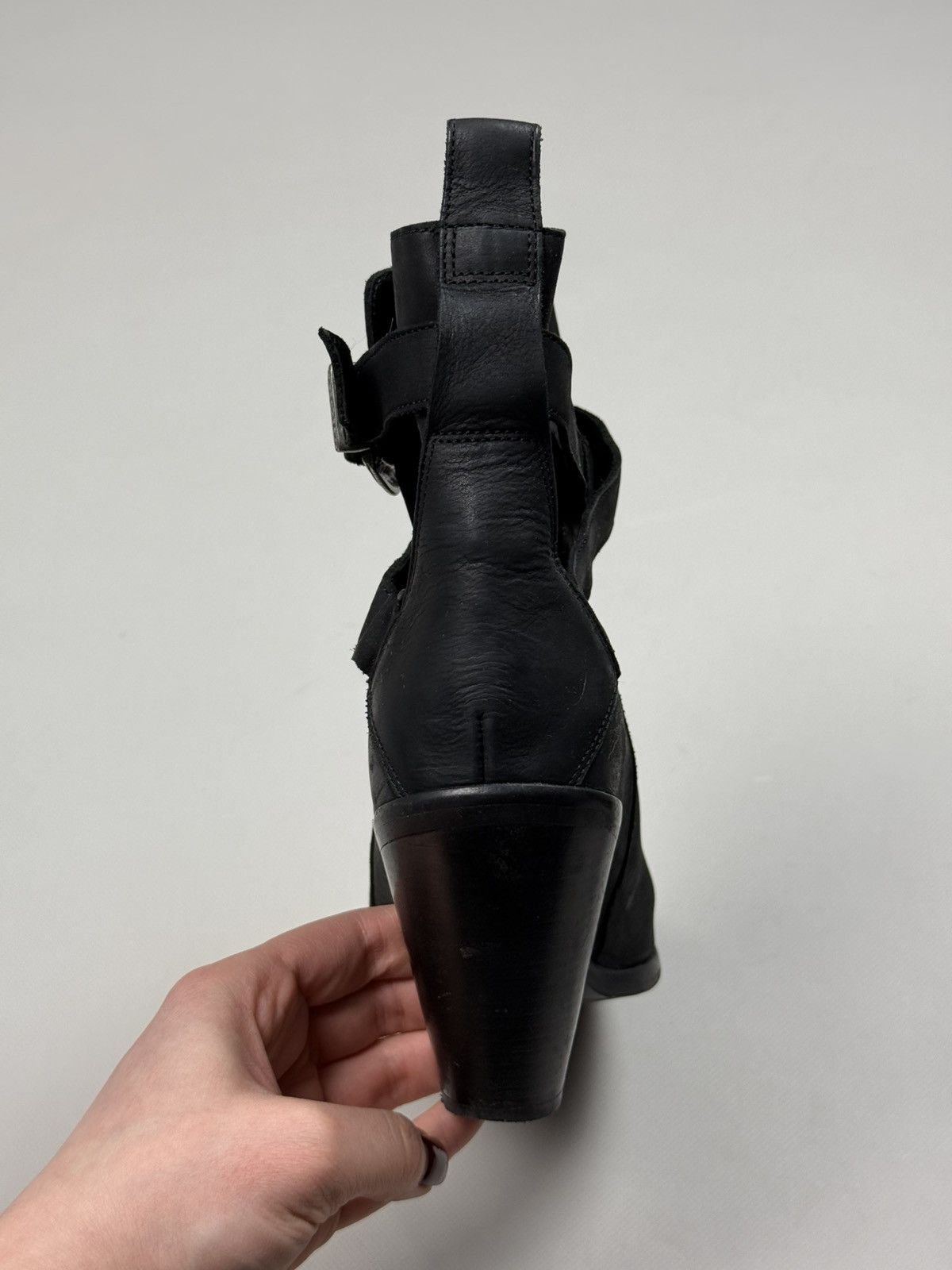 Allsaints Allsaints Ladies Avant-Garde Heeled Ankle Boots Shoes Size US 9 / IT 39 - 16 Thumbnail