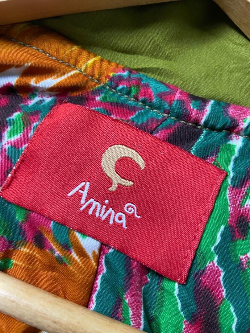 Japanese Brand Amina Wool Poncho Style Hooded Jacket (183) Size US XS / EU 42 / 0 - 2 Thumbnail