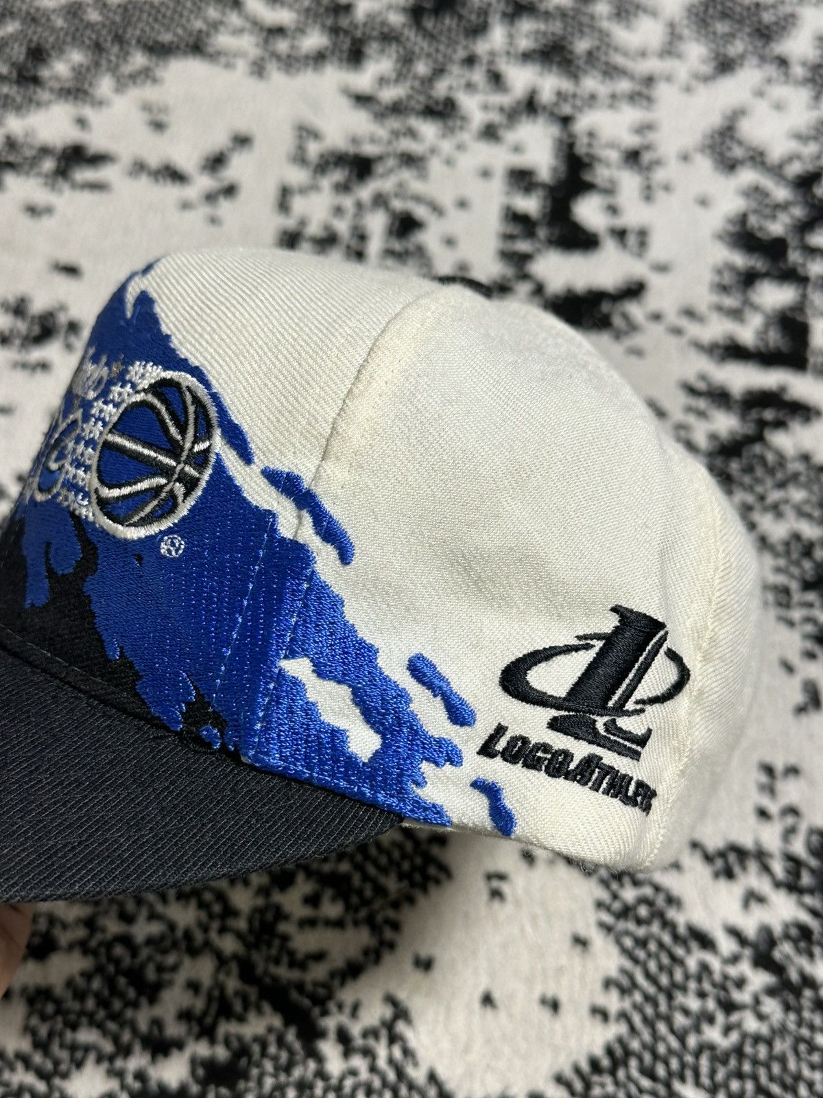 Logo Athletic Vintage NBA Orlando Magic Splash Logo Athletic Hat Size ONE SIZE - 3 Thumbnail