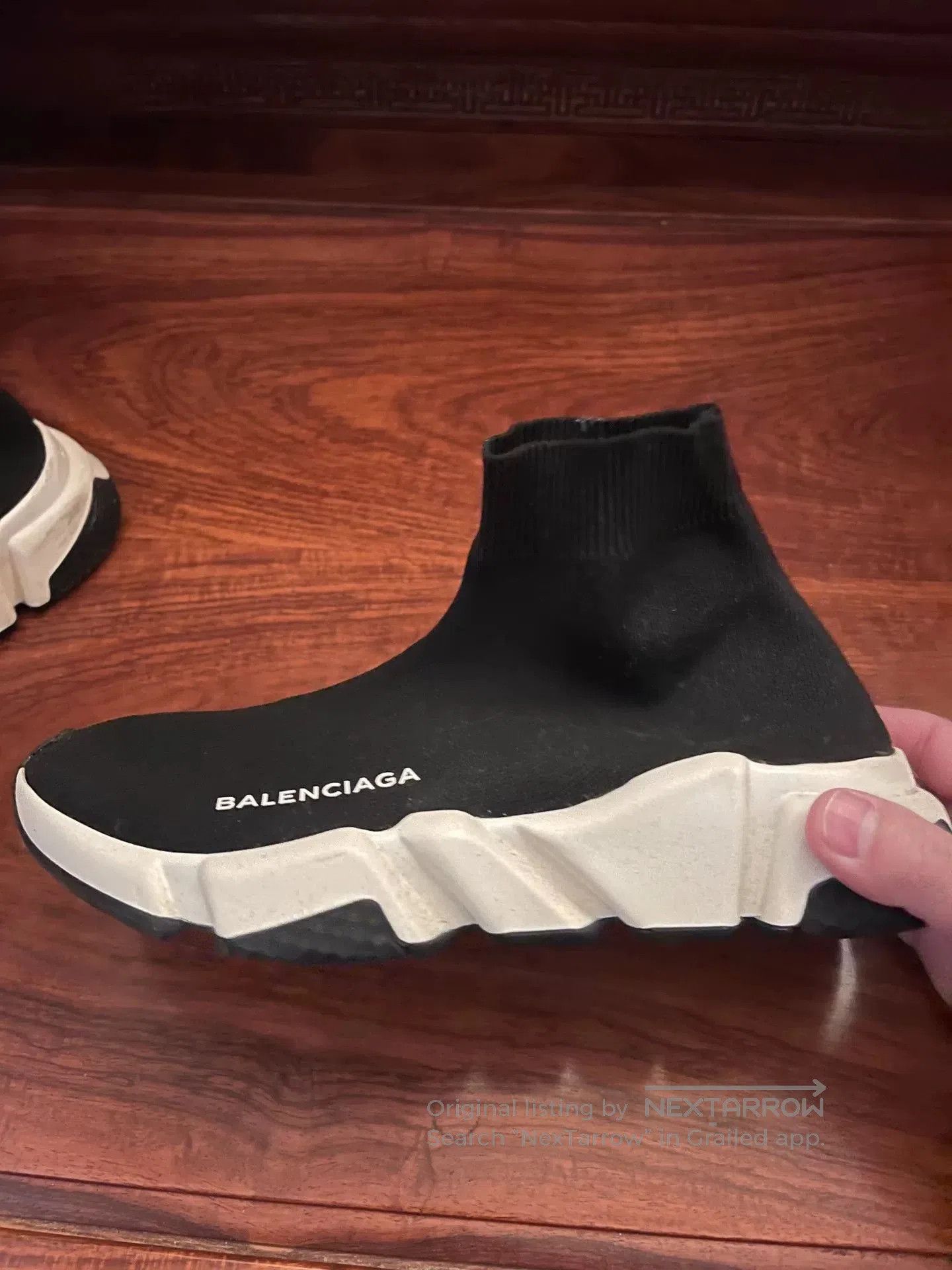Balenciaga balenciaga sock shoes in black color. Size US 6 / IT 36 - 3 Thumbnail