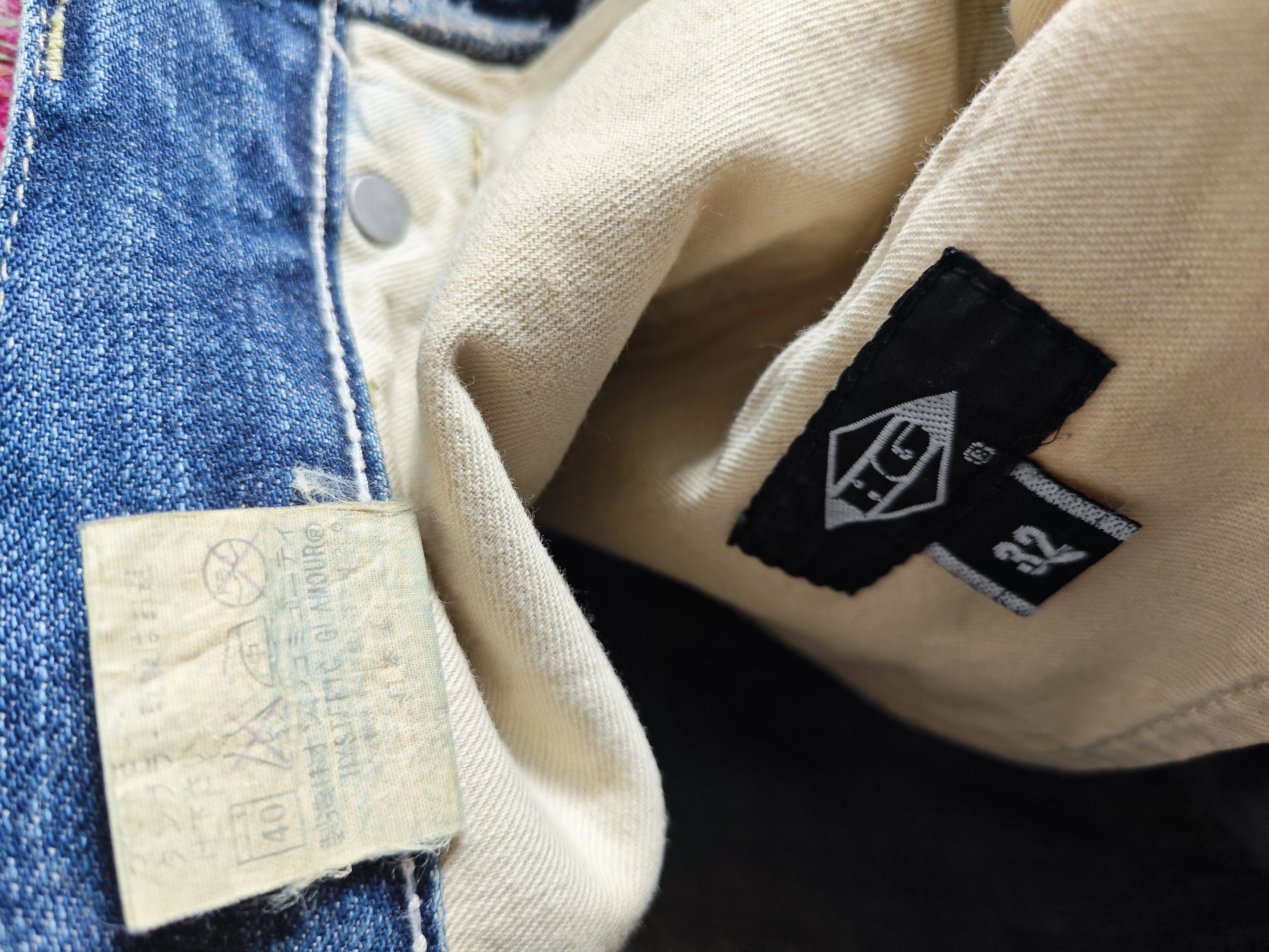 Hysteric Glamour Hysteric Glamour x tetei destroyed jeans Size US 30 / EU 46 - 3 Thumbnail