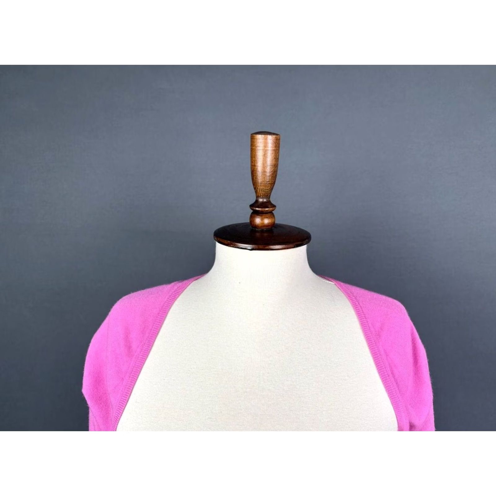 Versace Versus Versace Pink Blouse Shirt Small Women's Cropped Viscose Logo 90s Style Size S / US 4 / IT 40 - 4 Thumbnail