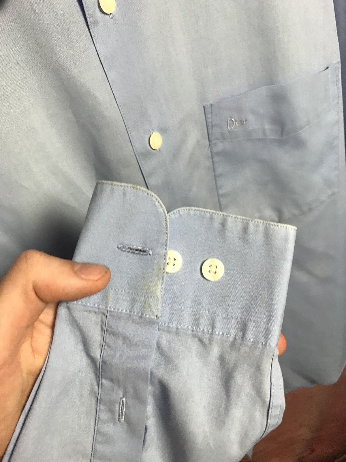Vintage Christian Dior streetwear vintage luxury shirt Size US L / EU 52-54 / 3 - 8 Thumbnail
