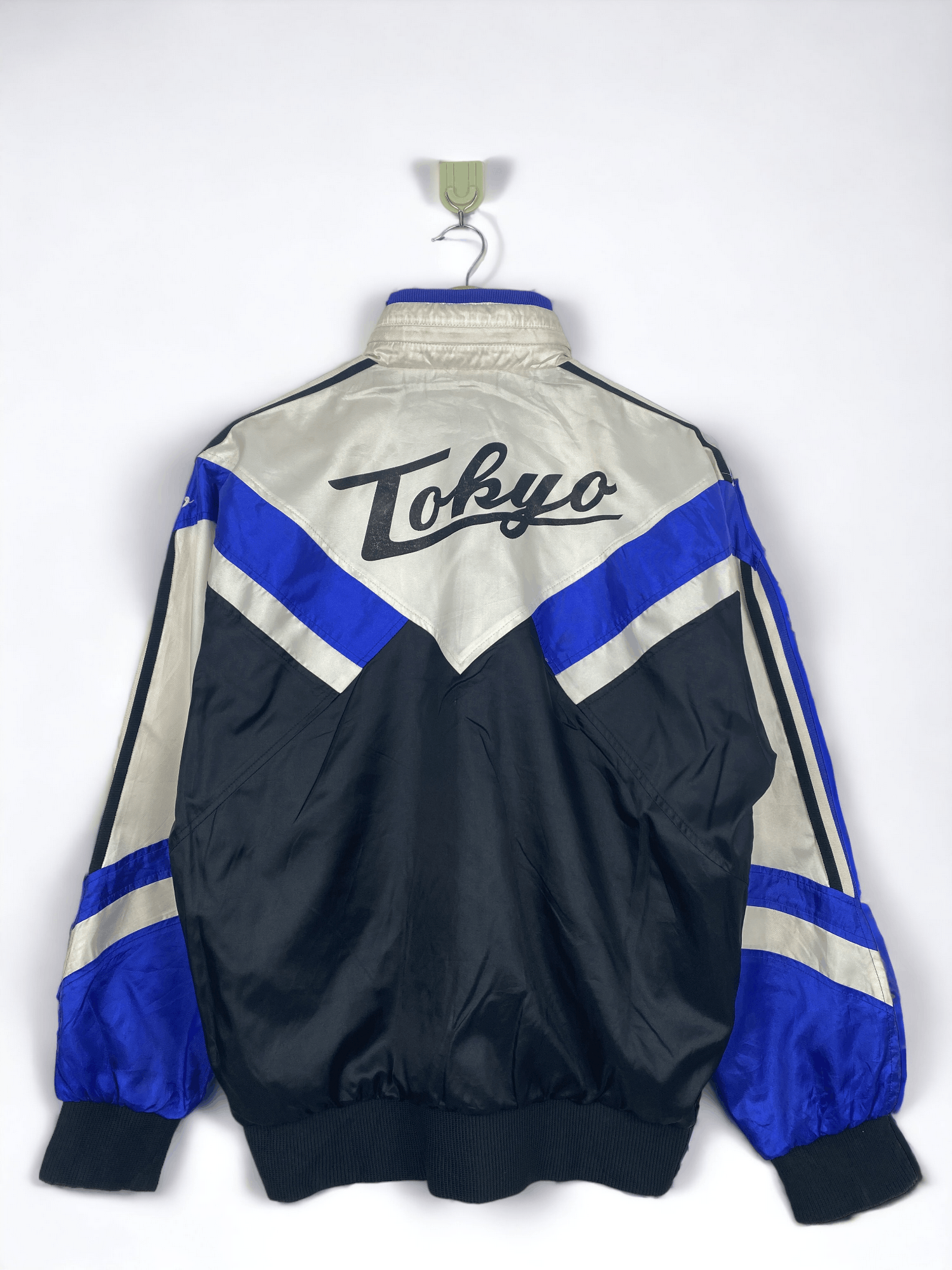 Adidas RARE 90s Vintage Adidas Trefoil Tokyo Jacket AH0072 Size US L / EU 52-54 / 3 - 1 Thumbnail