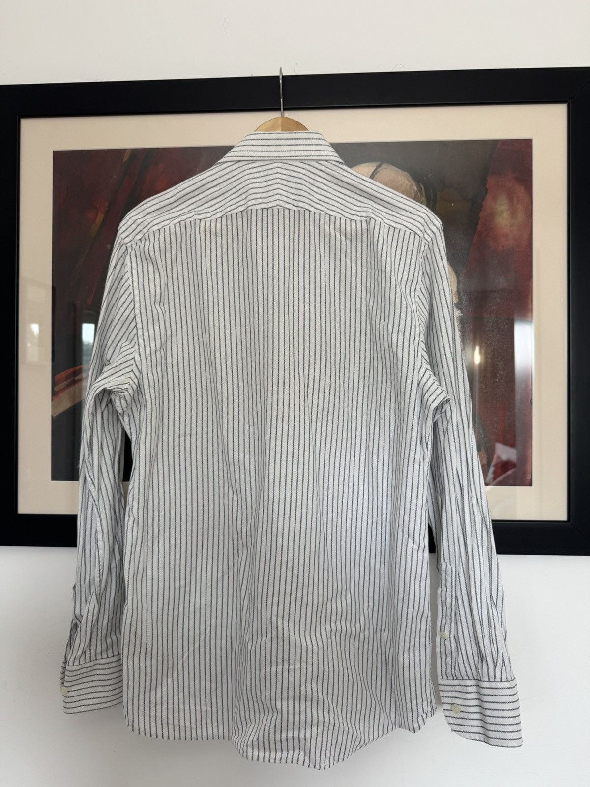 Suitsupply Suitsupply button up casual shirt stripes luxury cotton Size US M / EU 48-50 / 2 - 2 Thumbnail