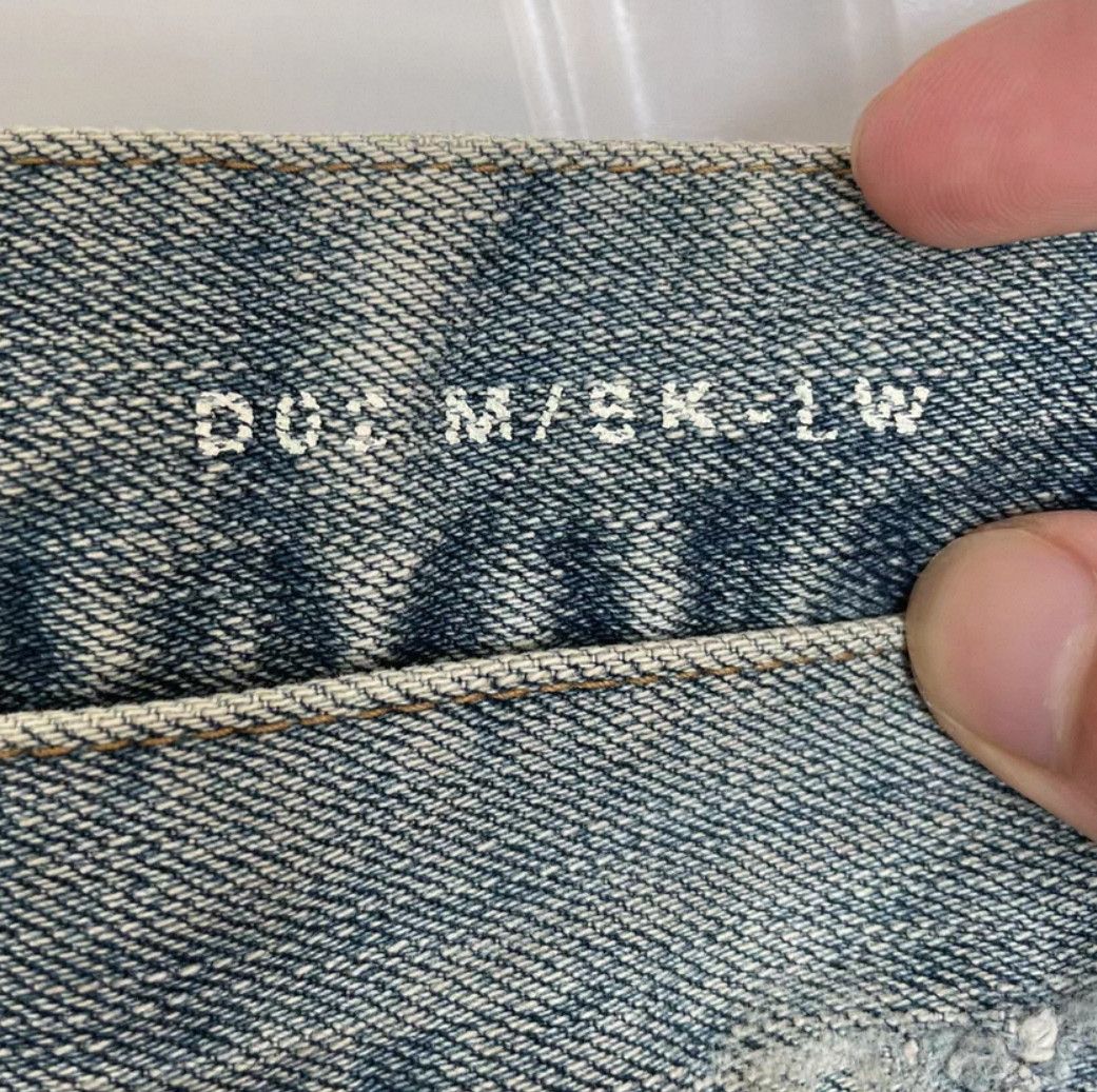 Saint Laurent Paris Saint Laurent Paris 14SS Ghost Claw Corroded Jeans. Size US 31 - 5 Thumbnail