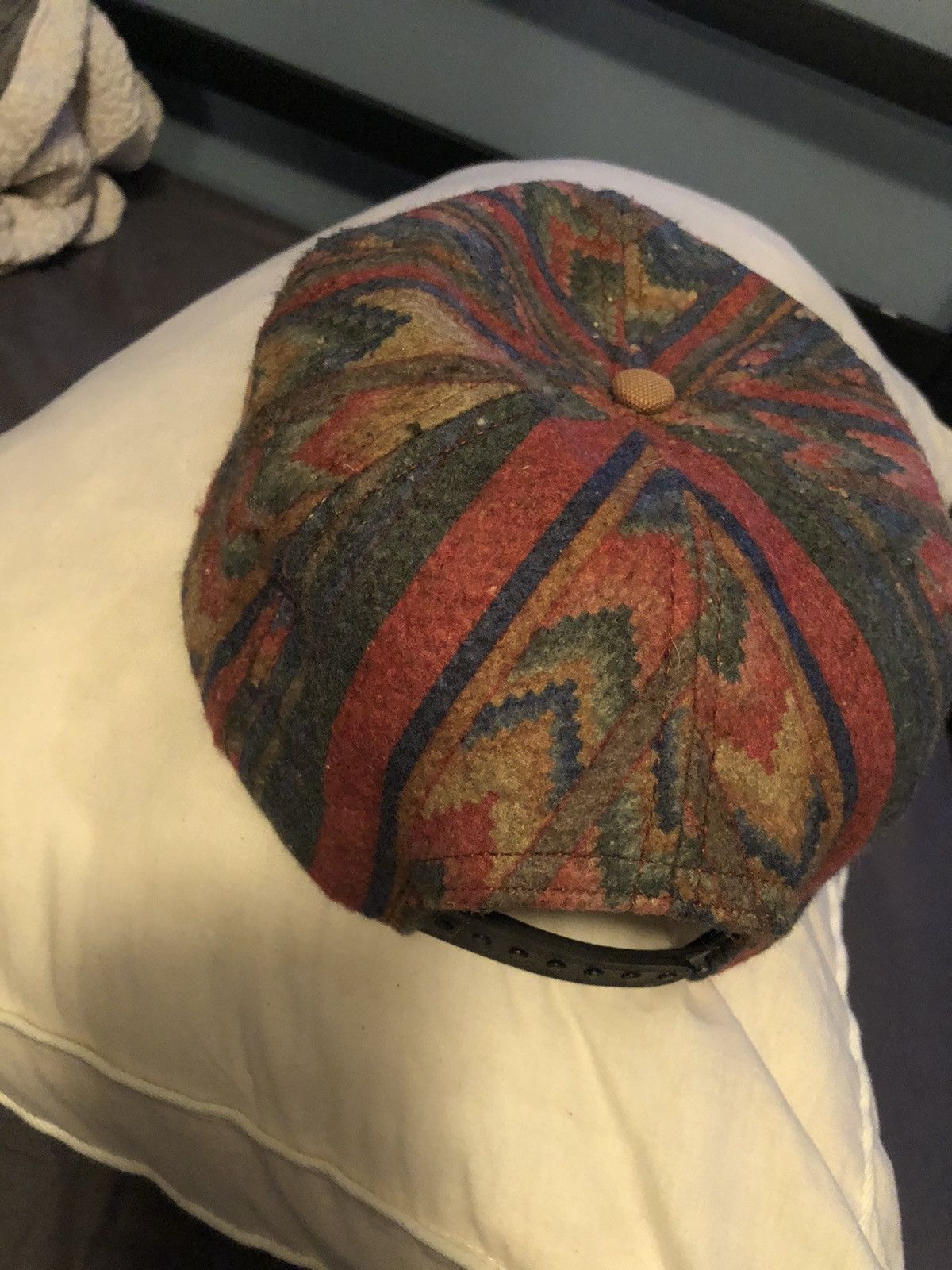 Carhartt CARHARTT AZTEC SOUTHWESTERN WOOL HAT - MADE 1994 - DEADSTOCK Size ONE SIZE - 4 Thumbnail