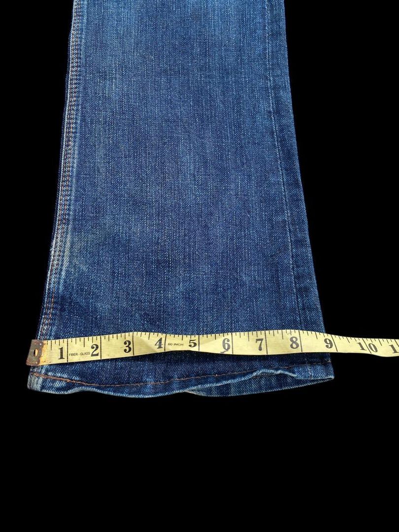 If Six Was Nine 💥FLARE💥SEMANTIC DESIGN DISTRESSED DENIM JEANS Size US 34 / EU 50 - 6 Thumbnail