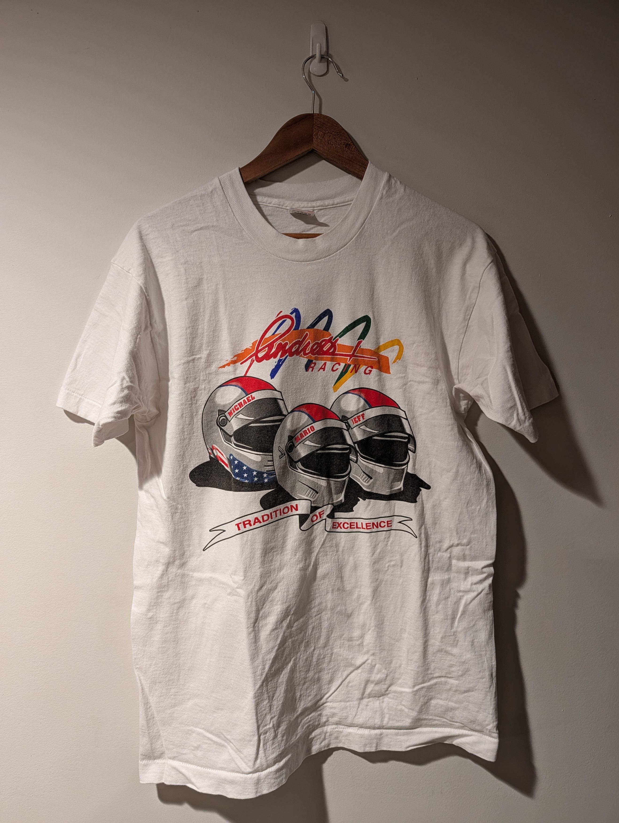 NASCAR Vintage 90s Nascar Endless Racing Jeff Gordan T-Shirt Size US L / EU 52-54 / 3 - 1 Thumbnail