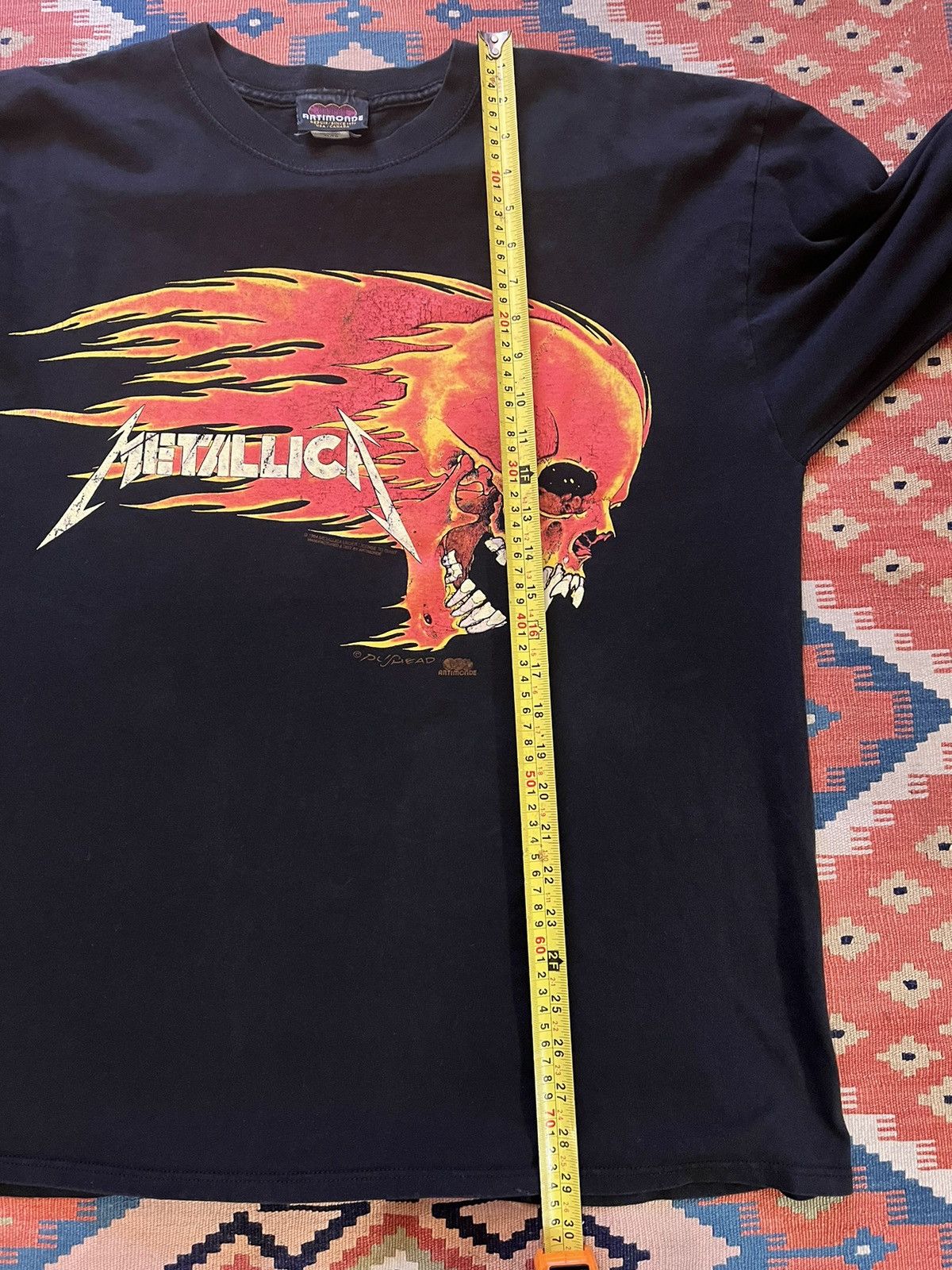 Band Tees Vintage Metallica shirt Size US XL / EU 56 / 4 - 10 Thumbnail