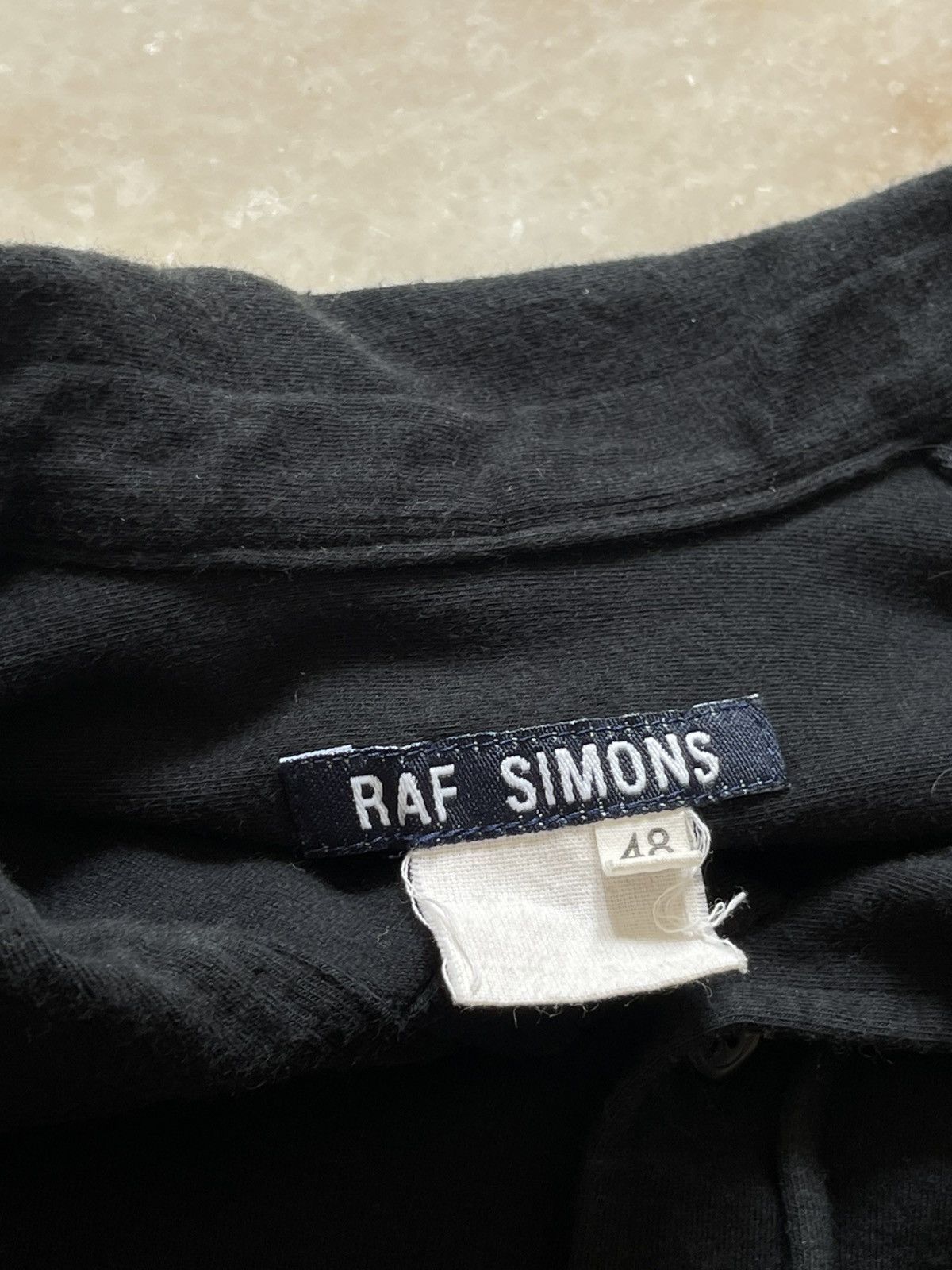 Raf Simons 1998 Raf Simons Single Pocket Long Sleeve Polo Size US S / EU 44-46 / 1 - 10 Thumbnail