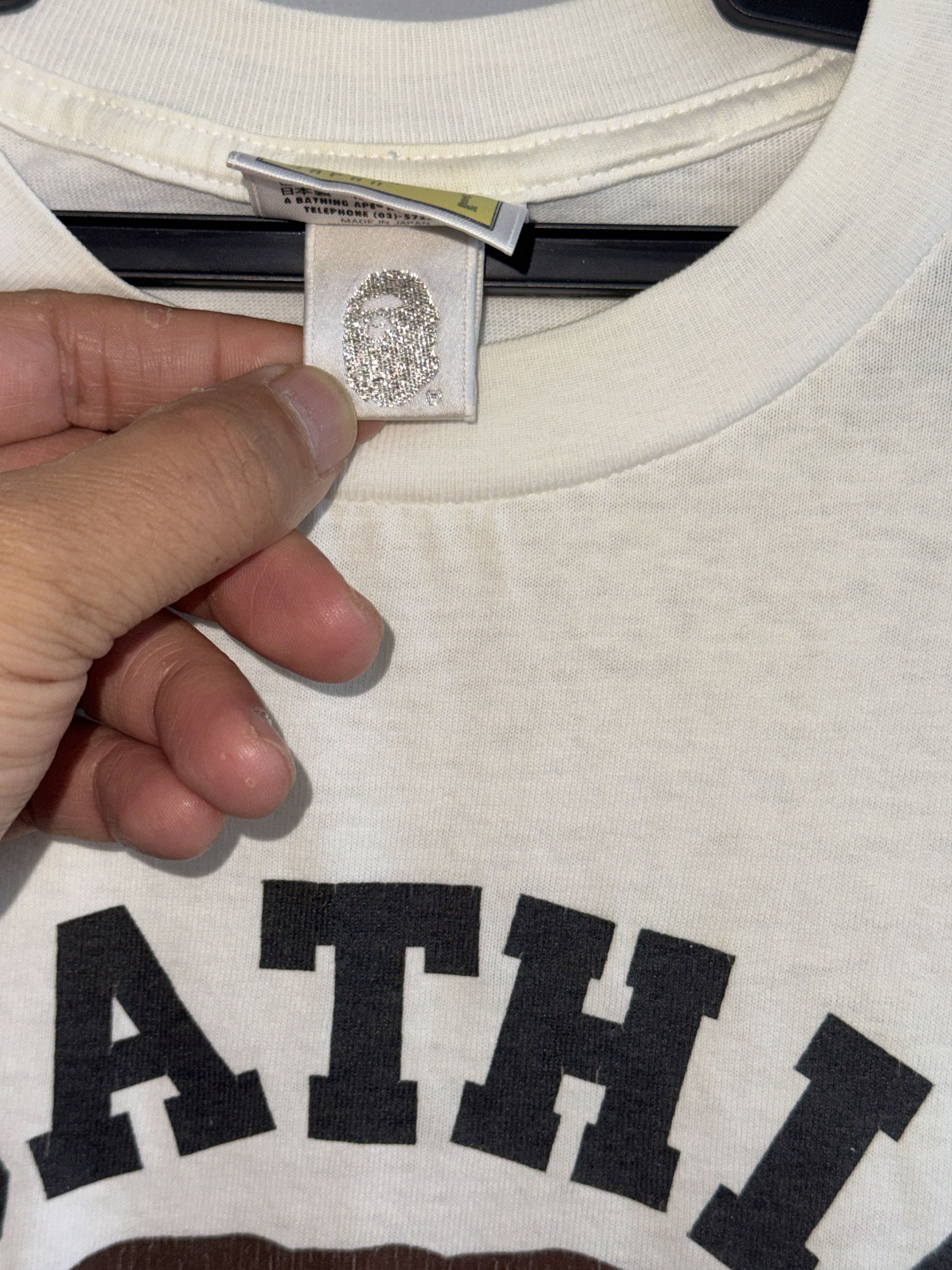 Bape A Bathing Ape Bape 3 Head Vintage T-Shirt Size US L / EU 52-54 / 3 - 3 Thumbnail