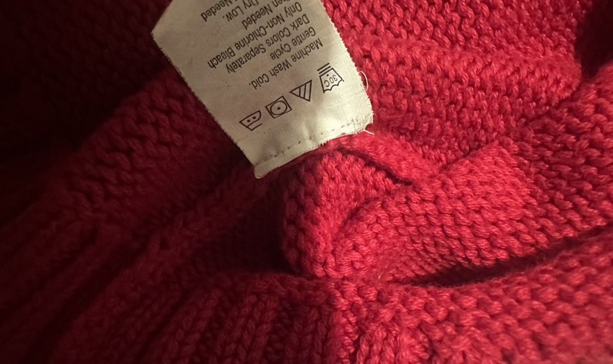 Chaps Ralph Lauren × Vintage VINTAGE Ralph Lauren Chaps Knit jumper Burgundy Cotton Size US XL / EU 56 / 4 - 6 Thumbnail