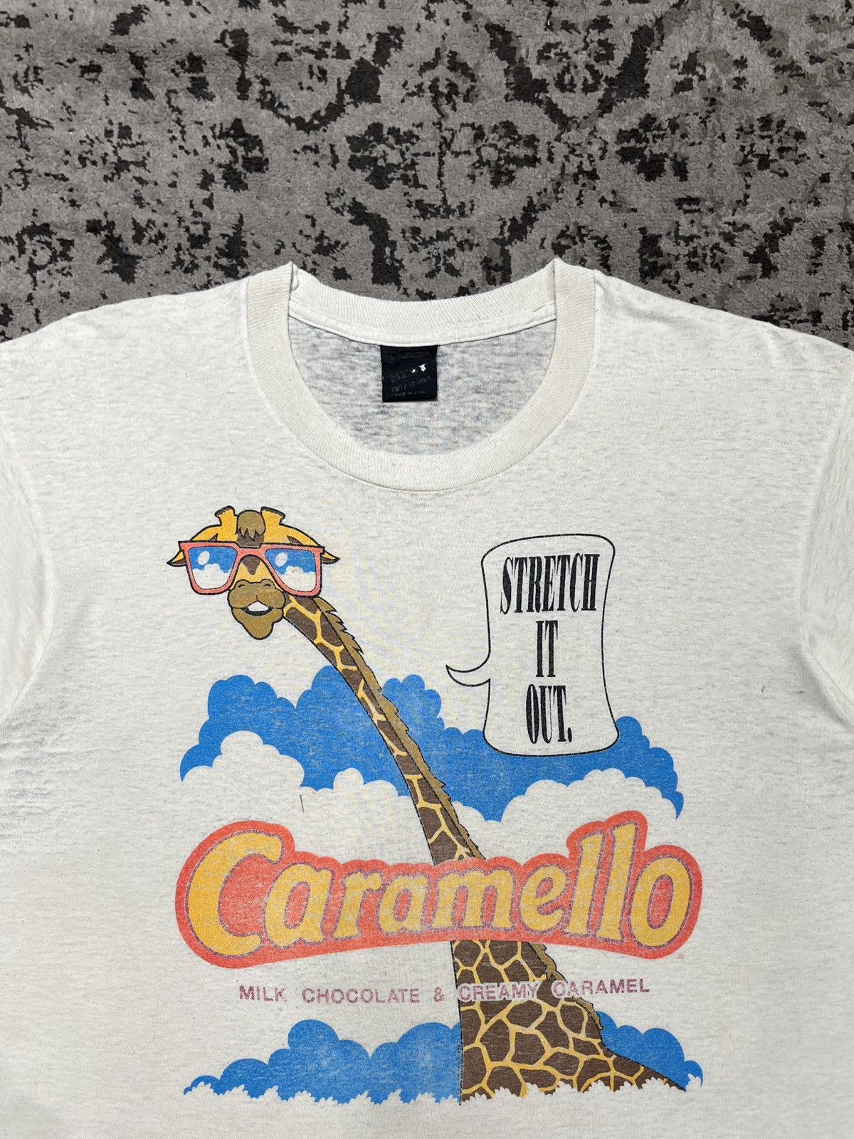 Vintage Vintage 90’s “Stretch it out!” Caramello Promo Size US L / EU 52-54 / 3 - 2 Thumbnail