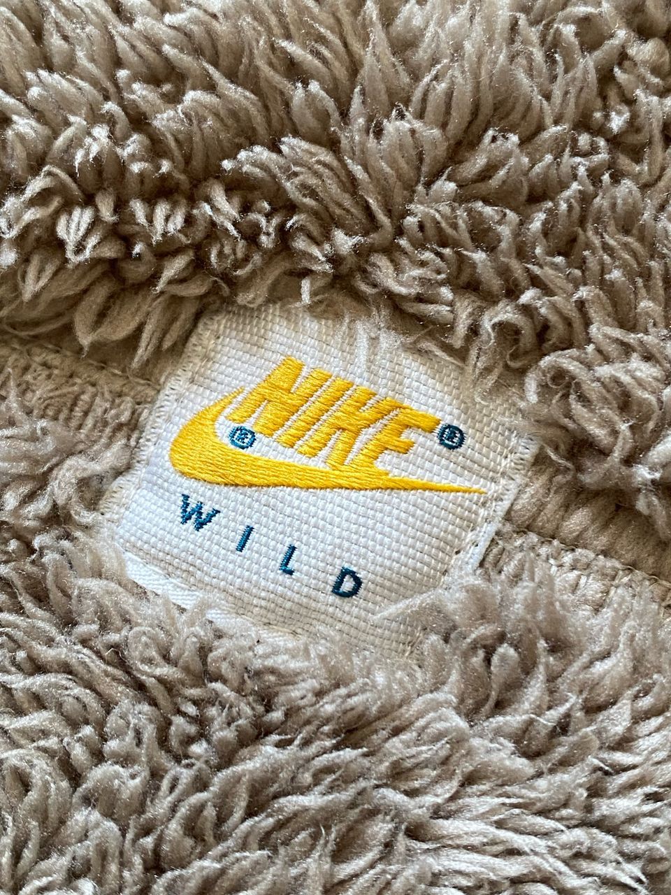 Nike Nike Wild Fluffy Sherpa Fleece Jacket Size L / US 10 / IT 46 - 7 Thumbnail