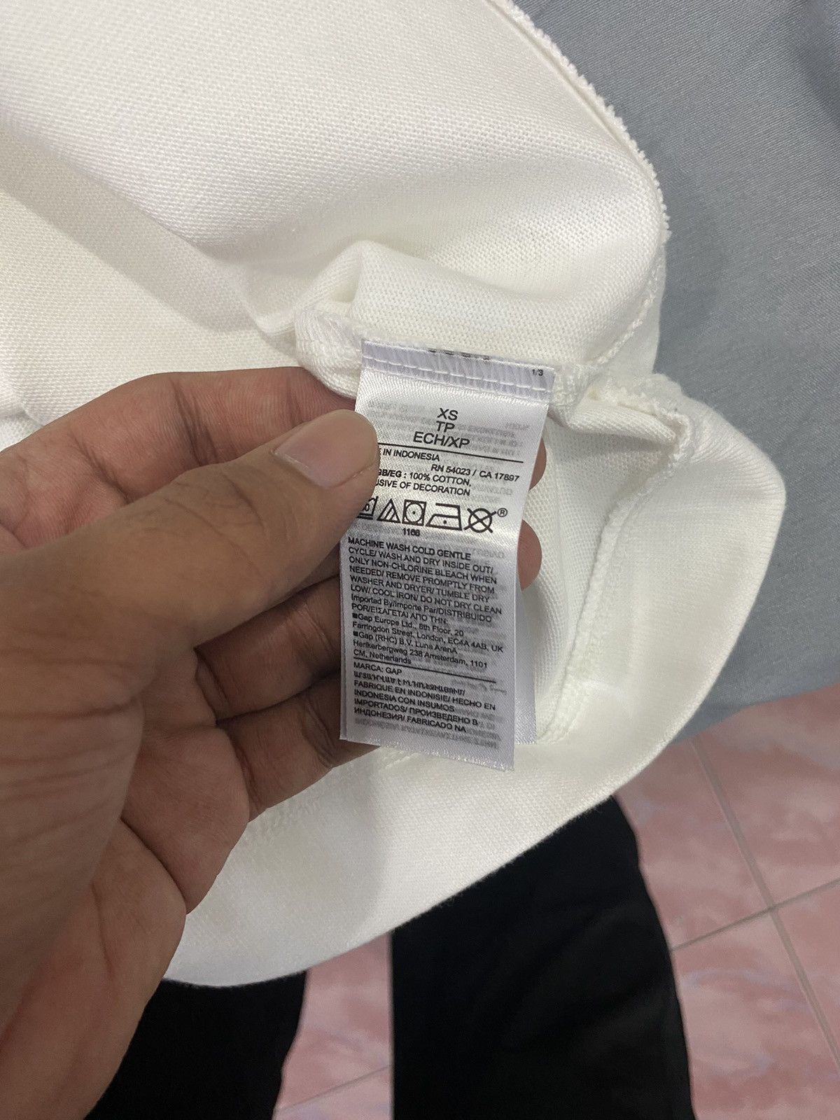 Palace Palace gap tshirt Size US XS / EU 42 / 0 - 3 Thumbnail