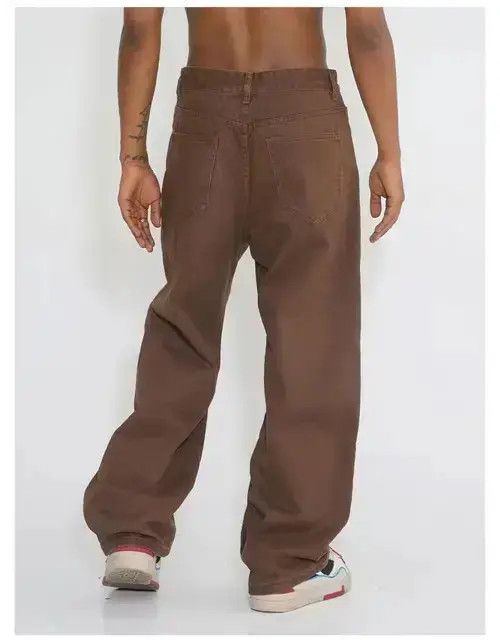 Designer baggy faded distressed y2k hiphop jeans Size US 32 / EU 48 - 4 Thumbnail