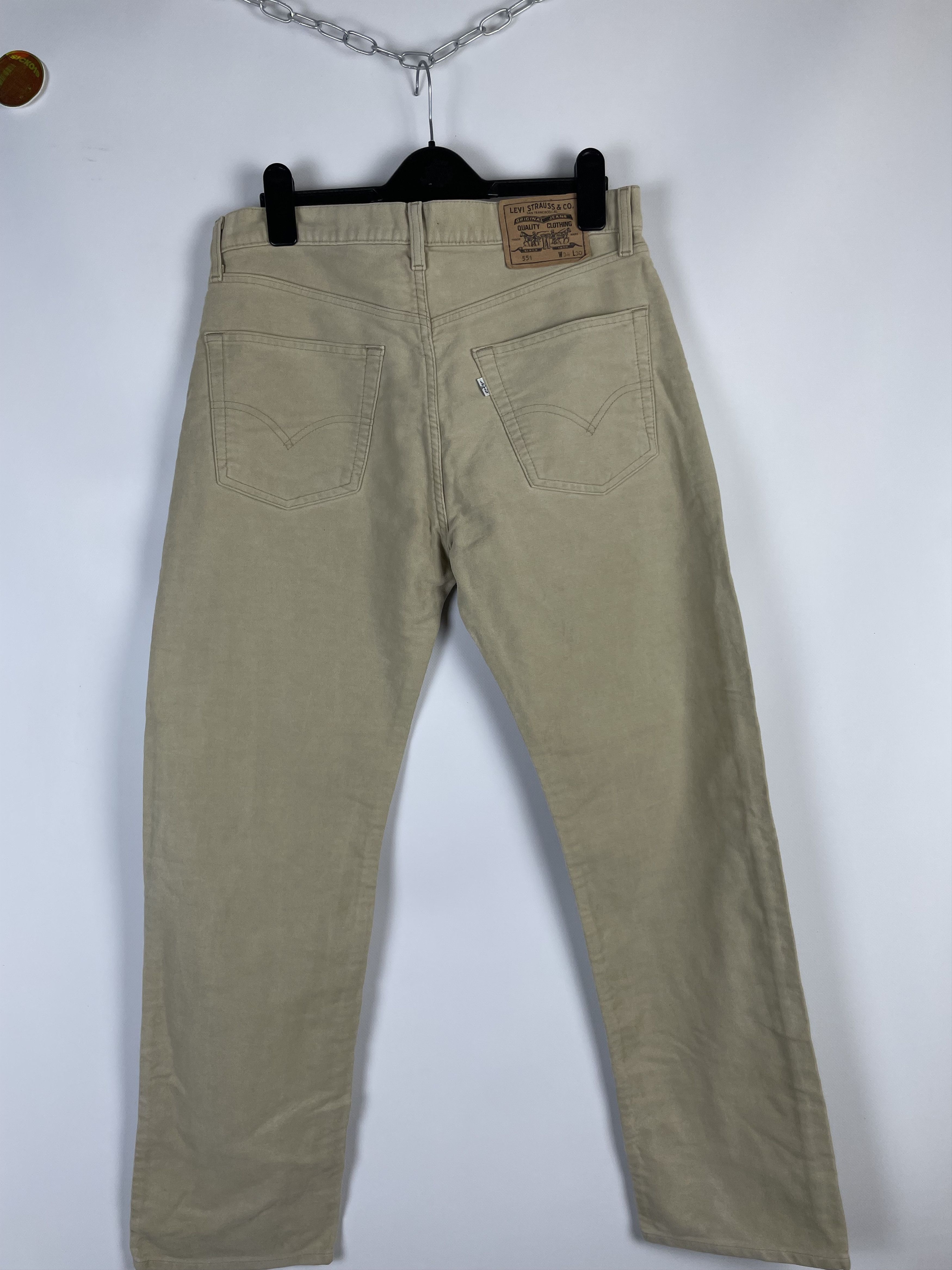 Levi's Vintage 90s Levi's Pants Denim 551 Jeans Size US 34 / EU 50 - 3 Thumbnail