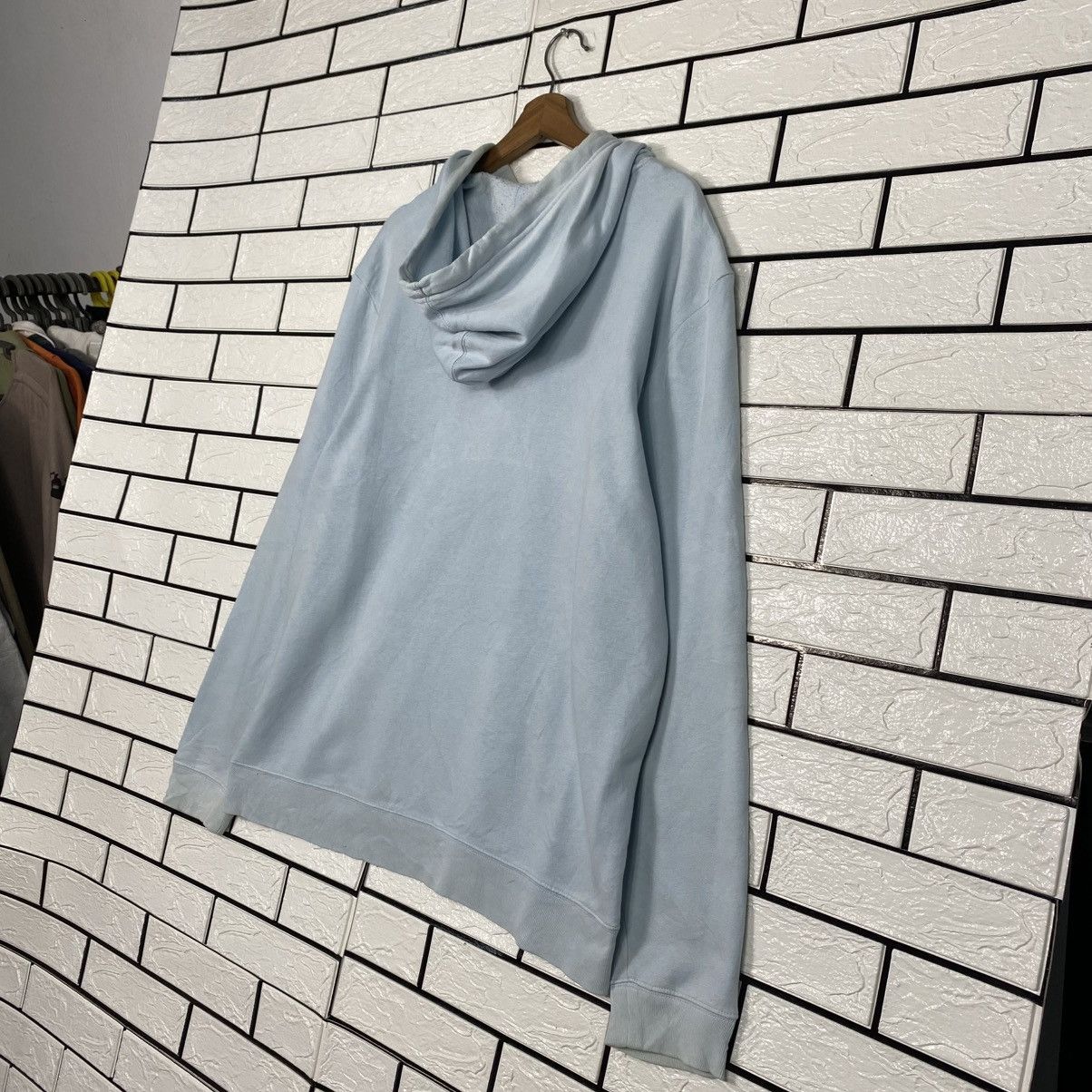 Japanese Brand 📌Baby Blue Gap Hoodie Pull Over Embroidery Size US L / EU 52-54 / 3 - 11 Thumbnail