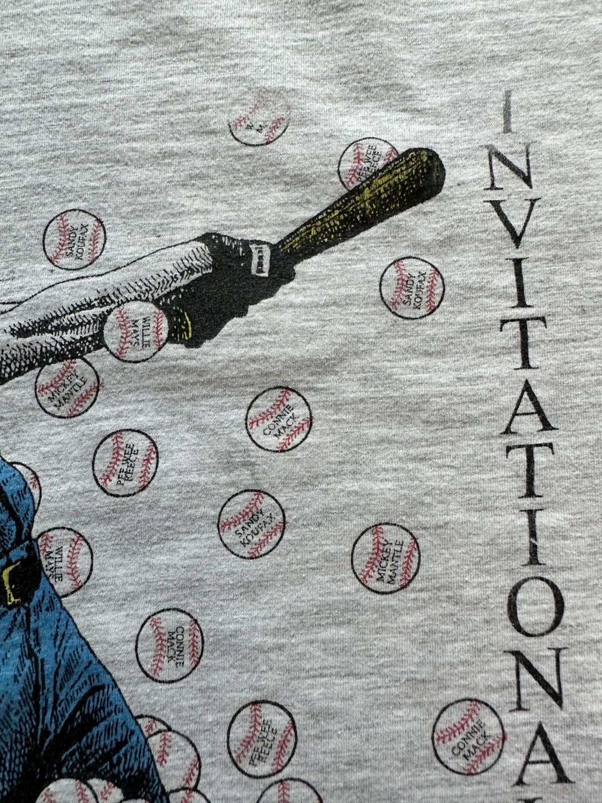 Vintage Vintage 90s Mayors Invitational Baseball Tournament Tee Size US L / EU 52-54 / 3 - 4 Thumbnail