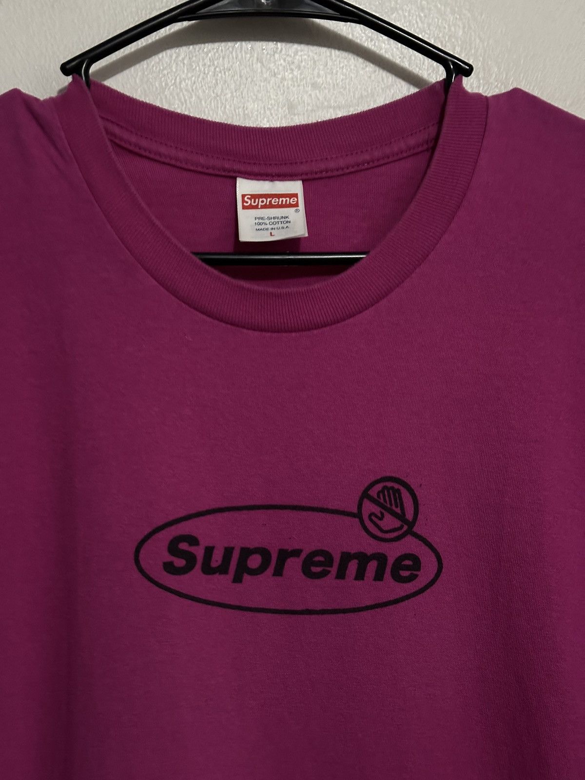Supreme Supreme Warning Tee Size US L / EU 52-54 / 3 - 2 Thumbnail